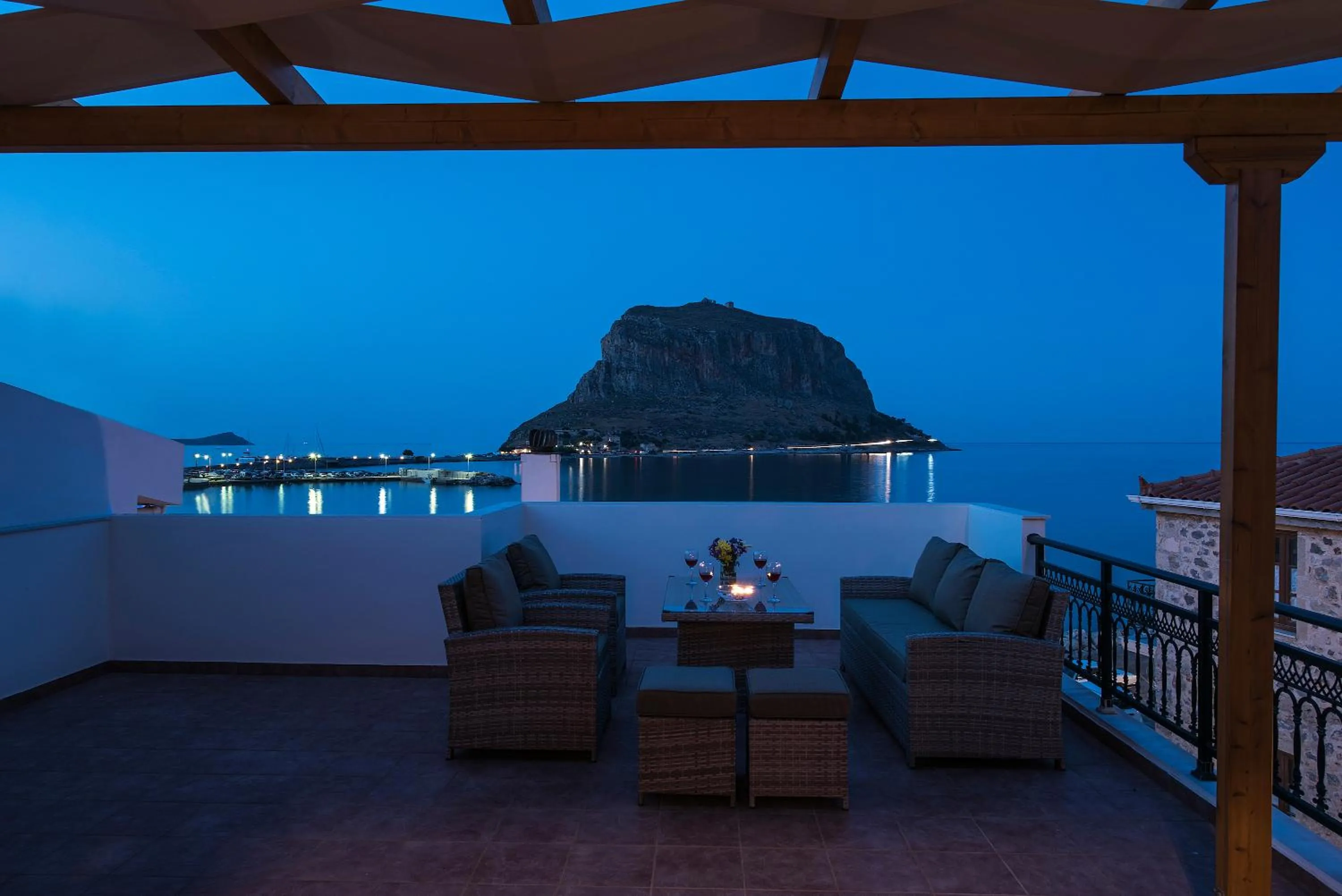 Balcony/Terrace in Cyrenia Guesthouse