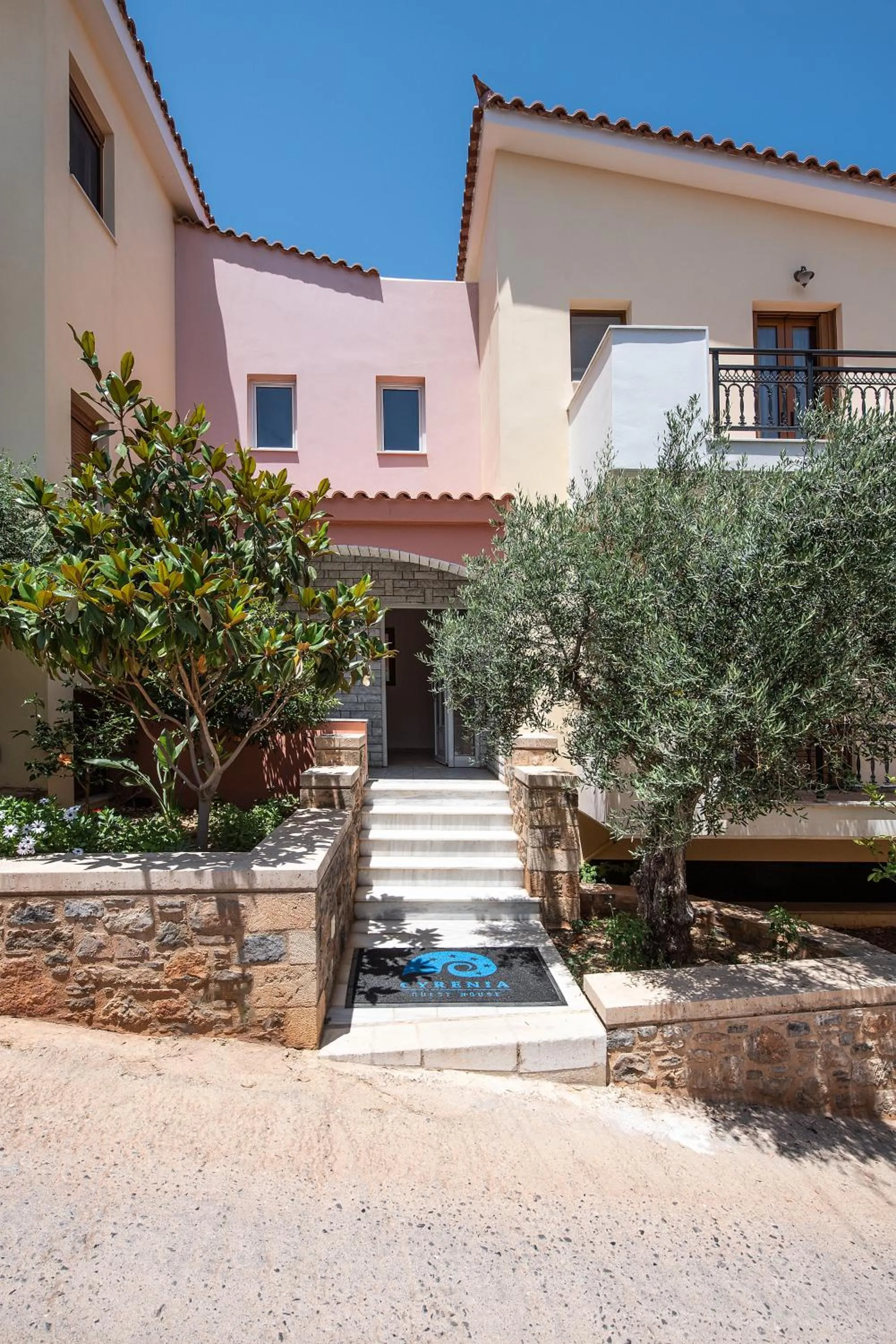 Facade/entrance in Cyrenia Guesthouse