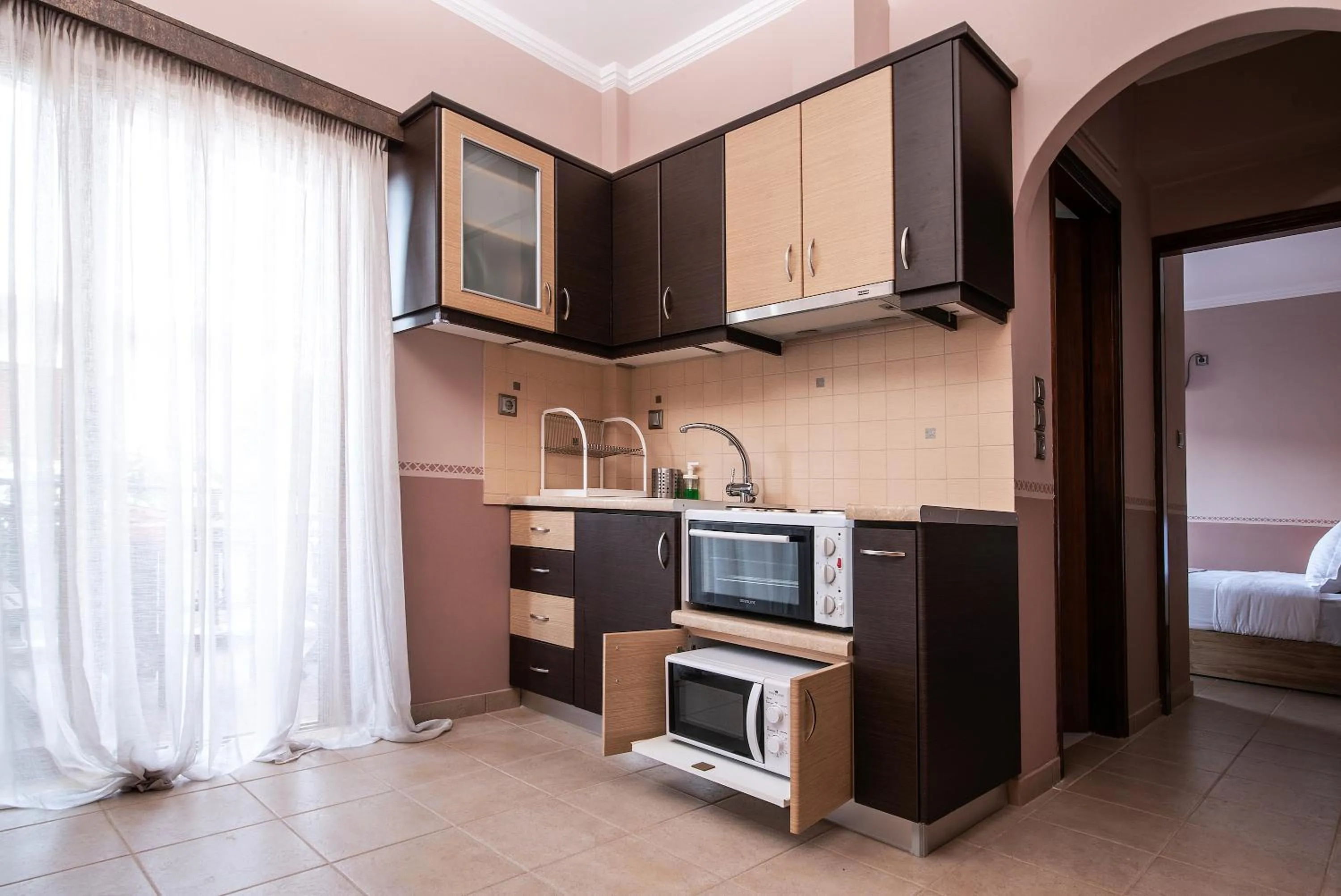 Kitchen or kitchenette in Cyrenia Guesthouse
