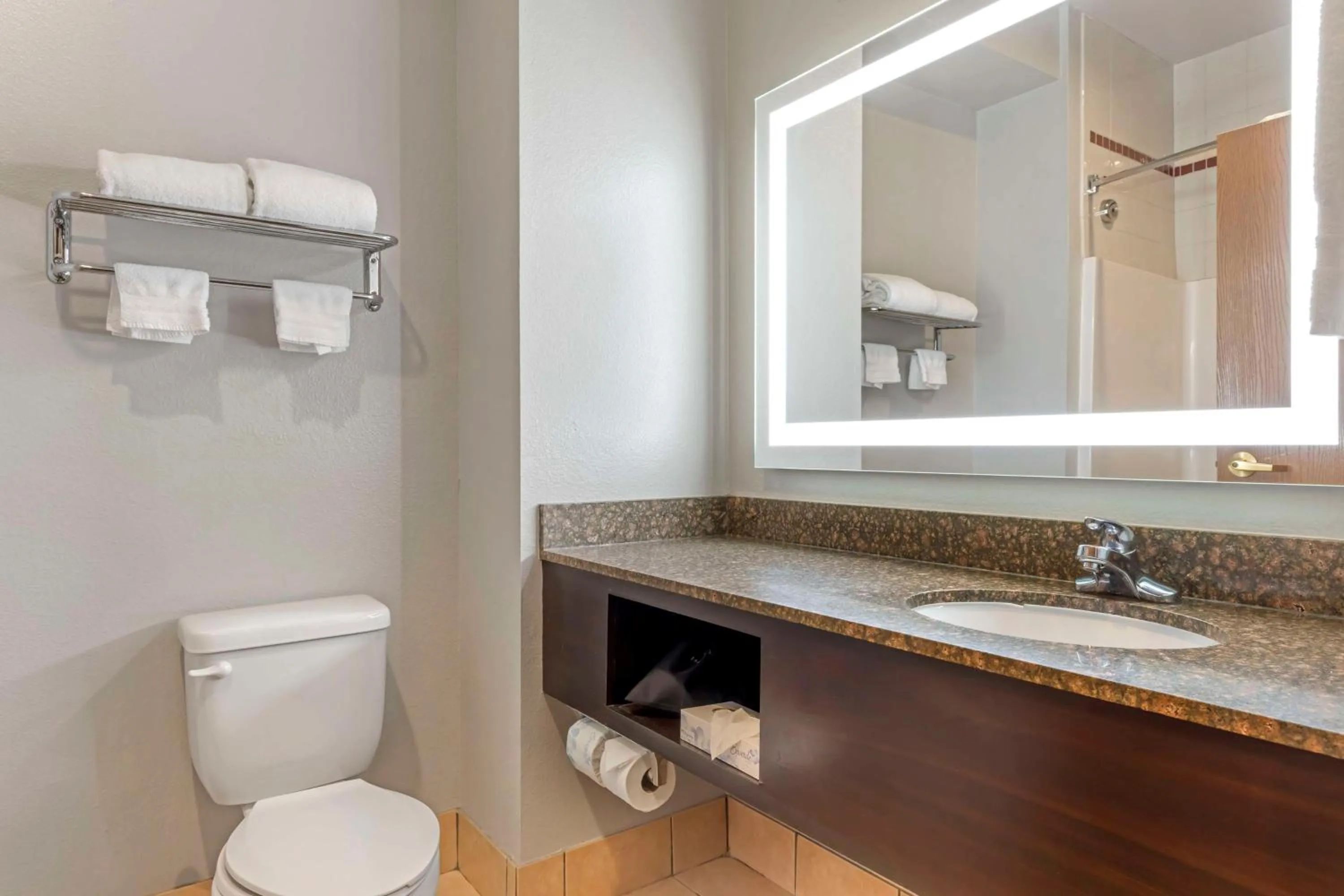 Bathroom in Best Western Plus Lake Worth Inn & Suites