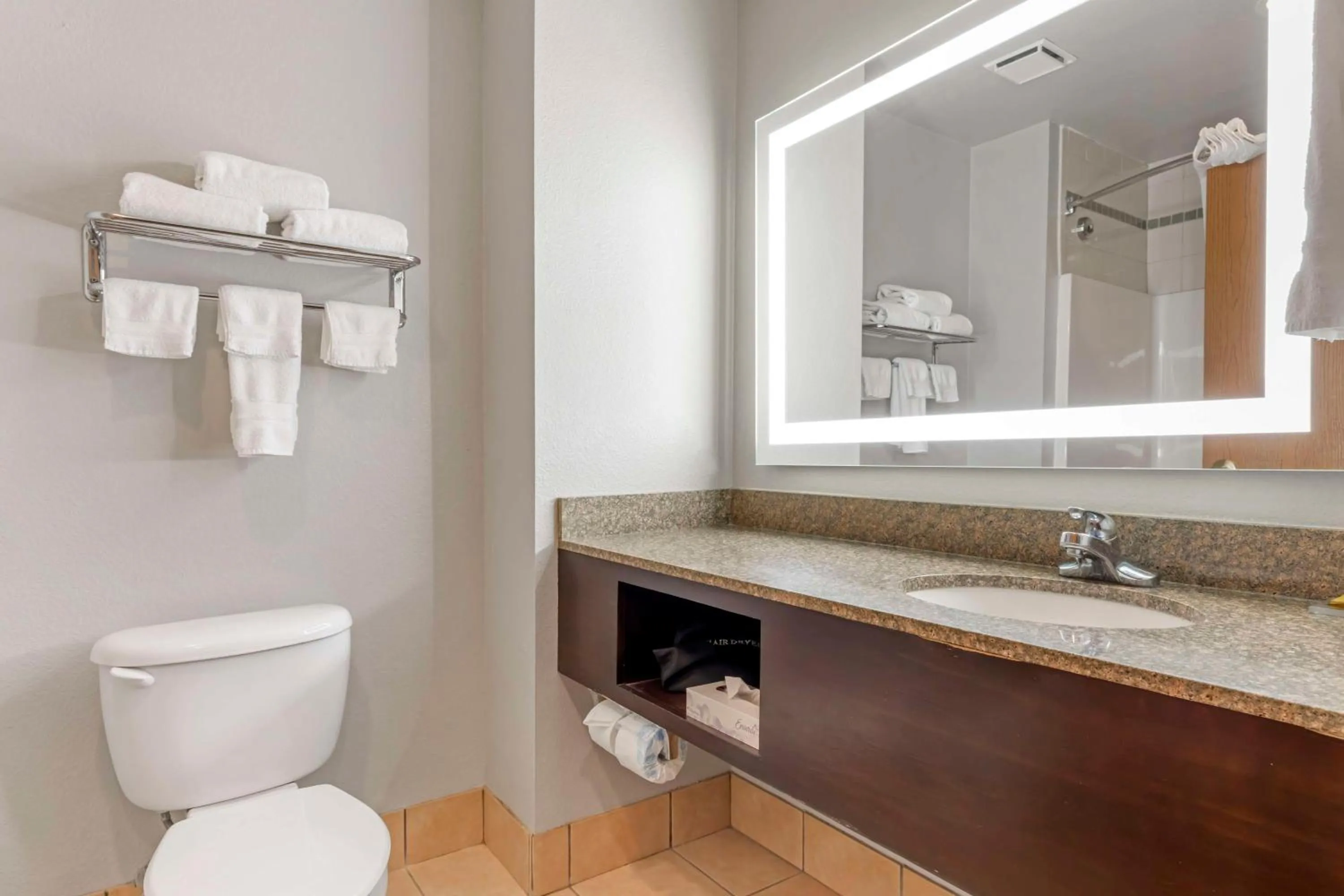 Bathroom in Best Western Plus Lake Worth Inn & Suites