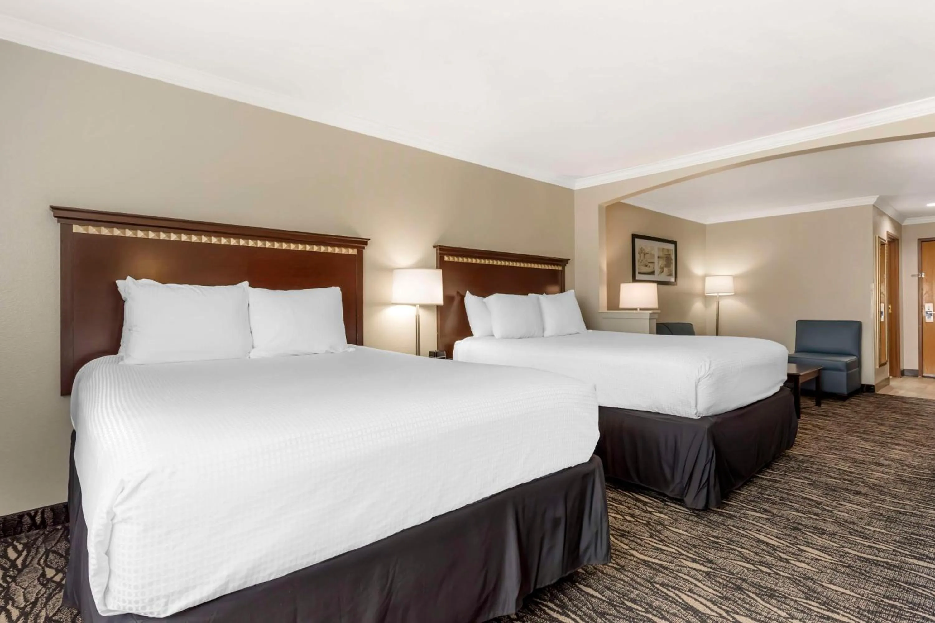 Bedroom, Bed in Best Western Plus Lake Worth Inn & Suites