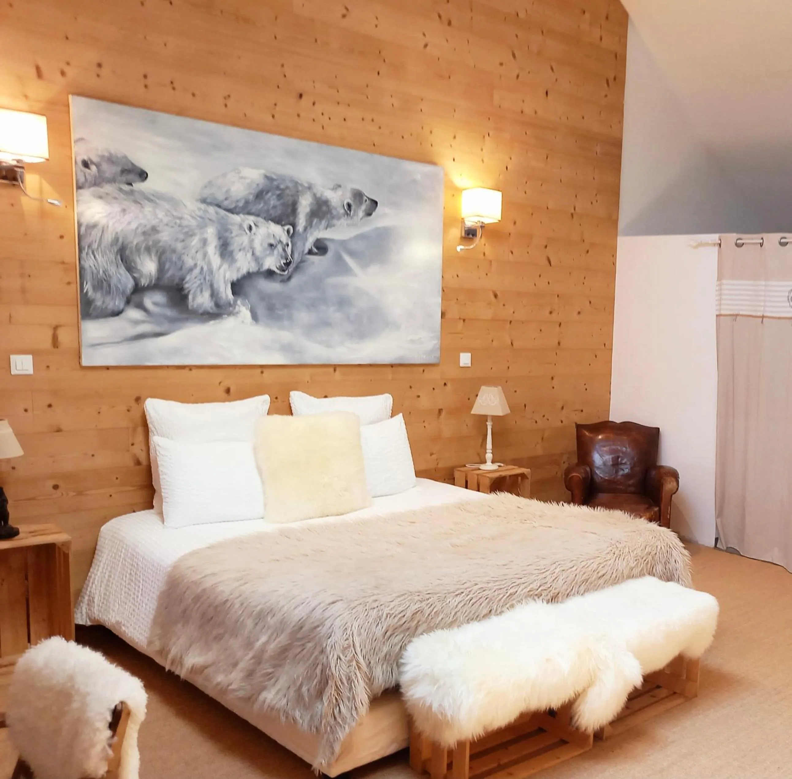 Bed in La Maison de Fleurat