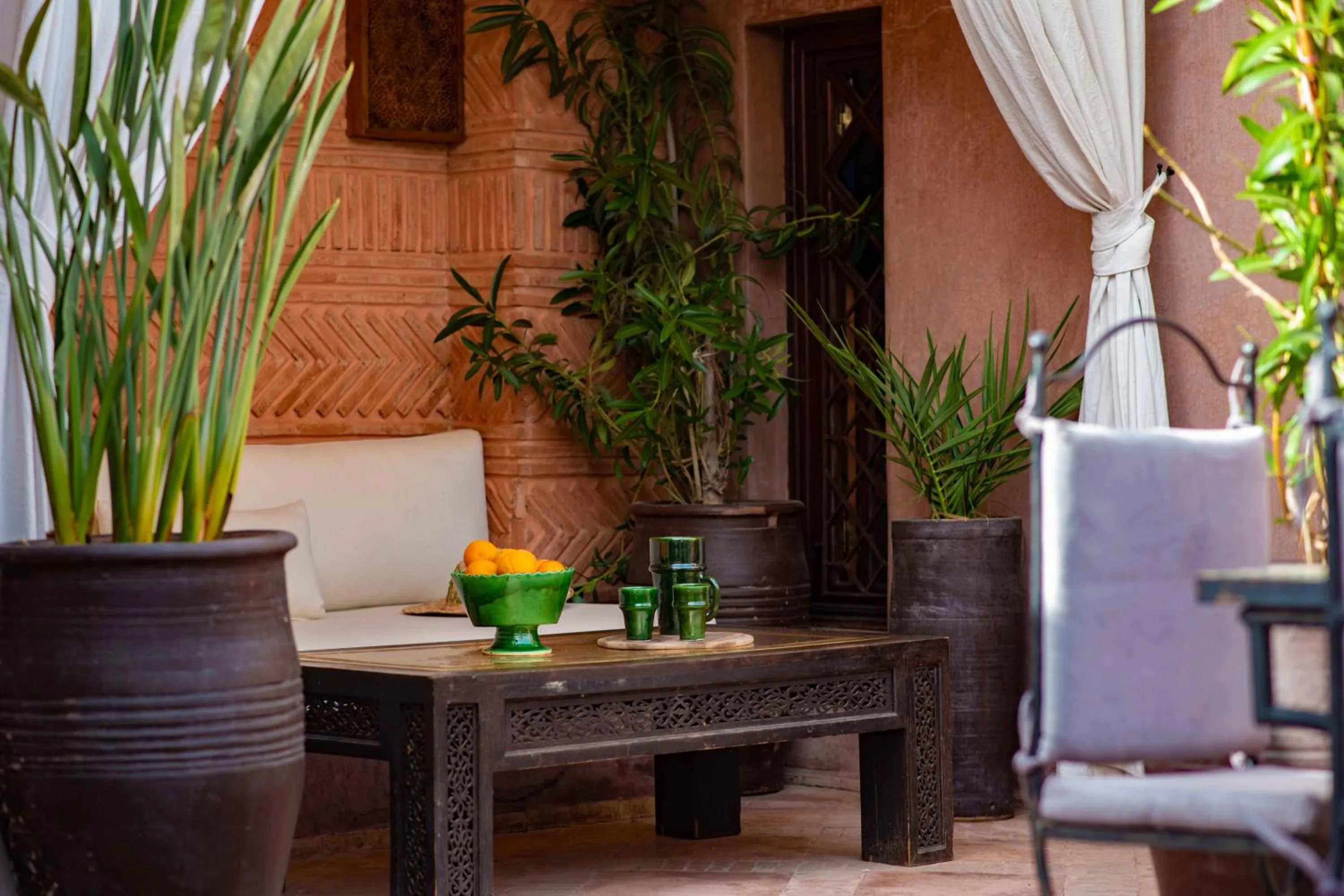 Balcony/Terrace in Riad Livia Marrakech - Adults Only
