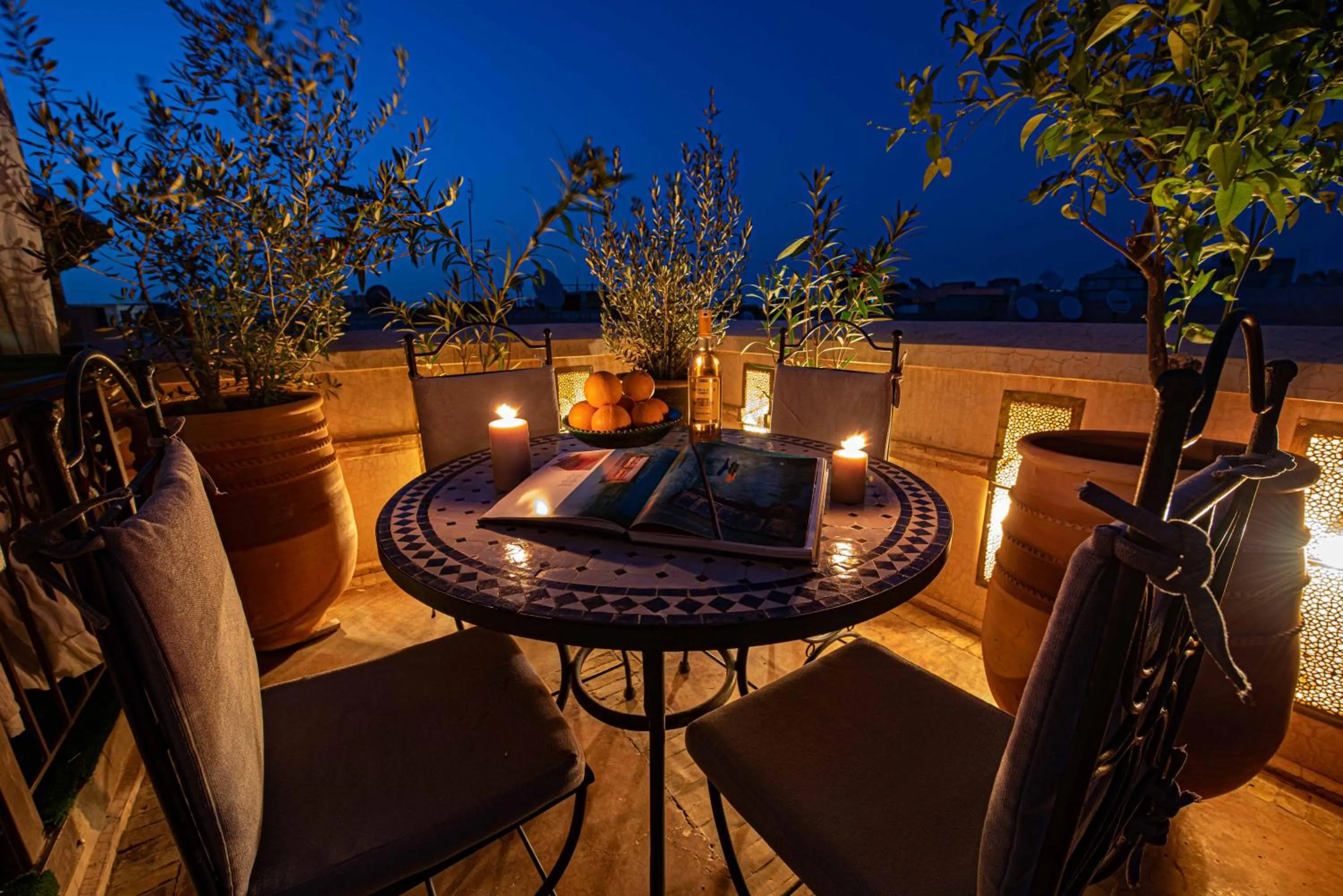 Balcony/Terrace in Riad Livia Marrakech - Adults Only