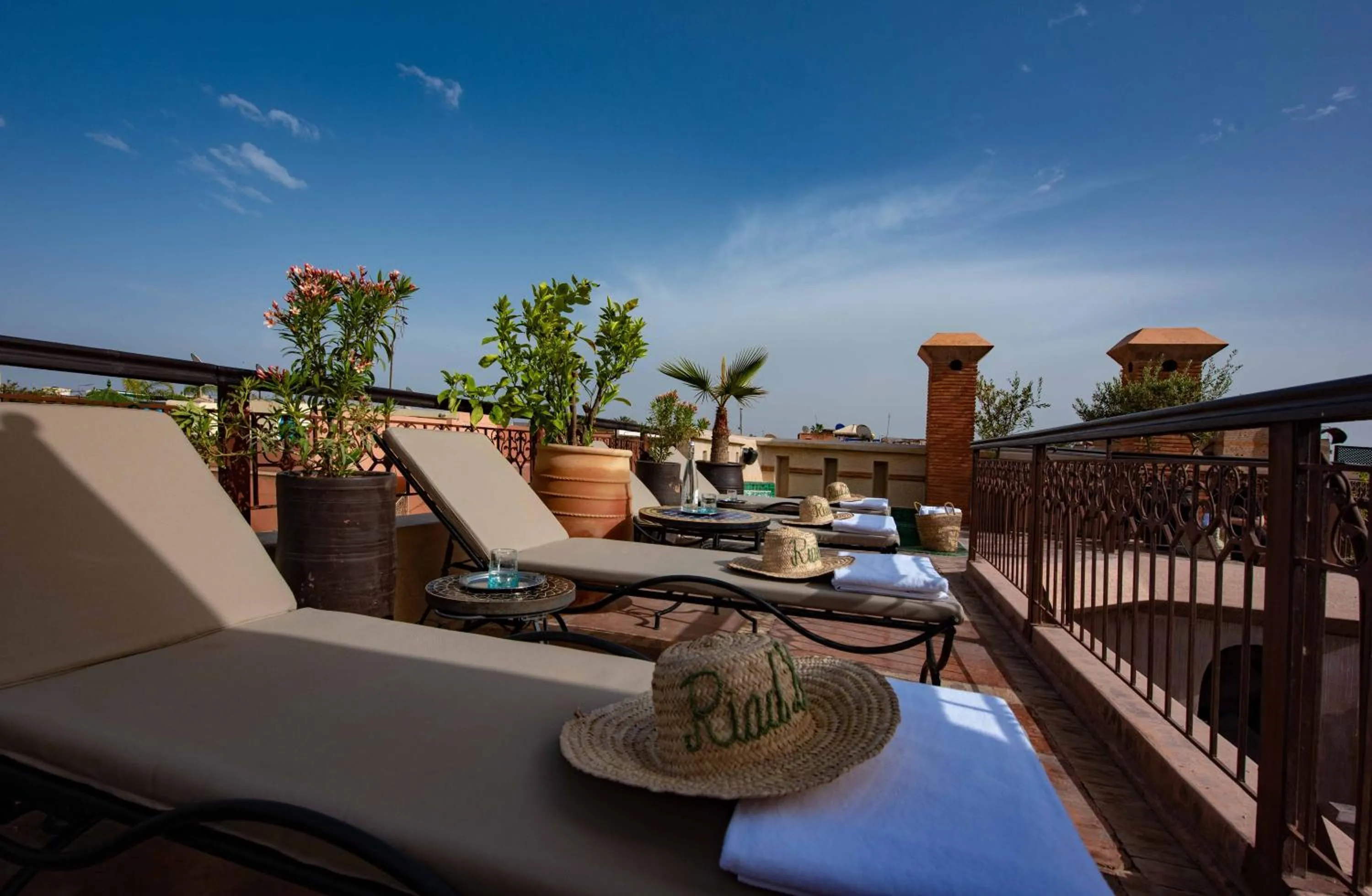 Balcony/Terrace in Riad Livia Marrakech - Adults Only