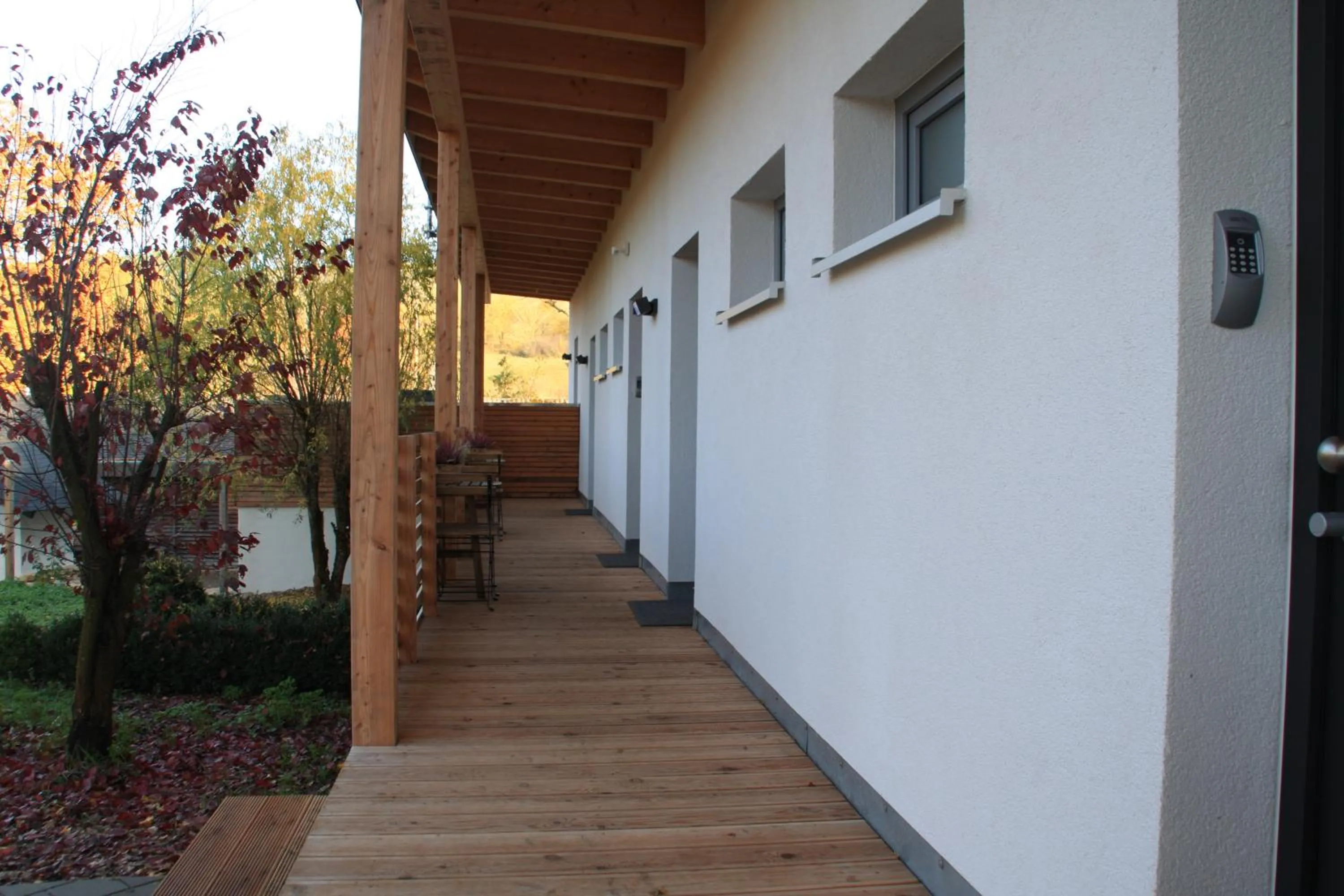 Balcony/Terrace in Zimmervermietung am Habsberg