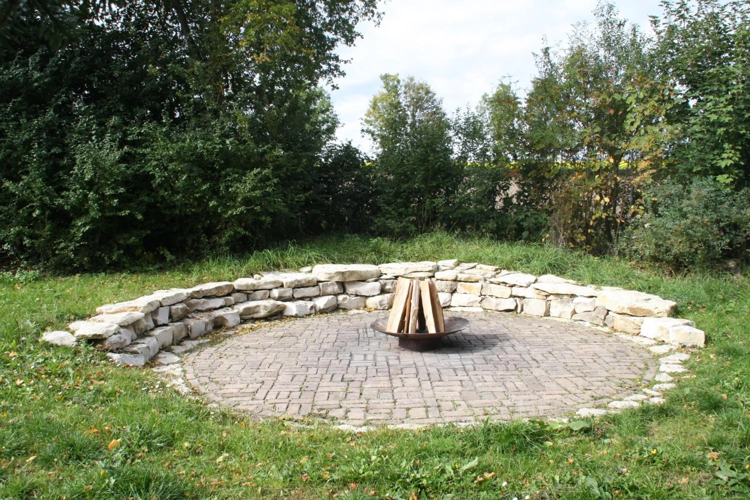 BBQ facilities in Zimmervermietung am Habsberg
