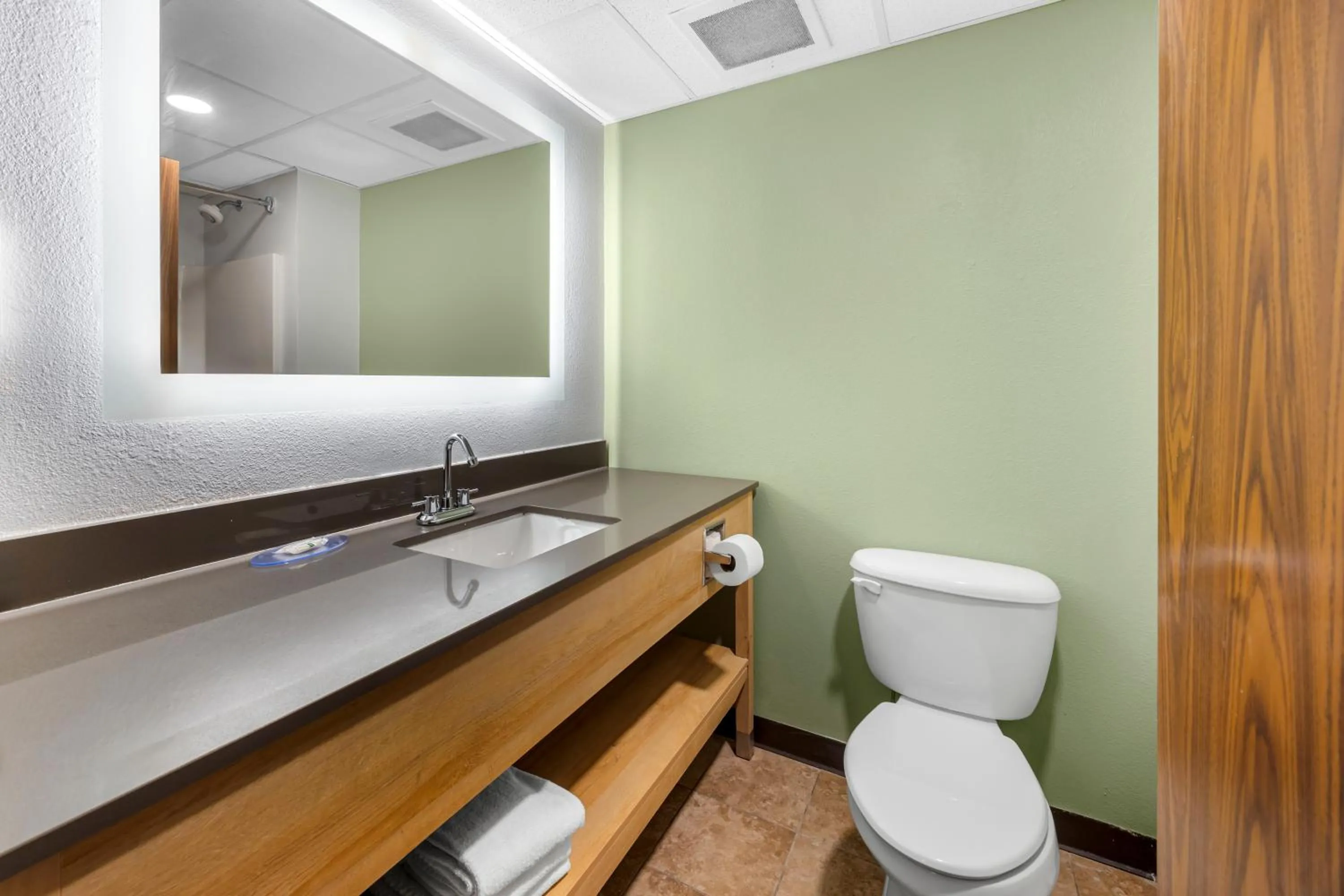 Toilet in Quality Inn & Suites Monterey I-40