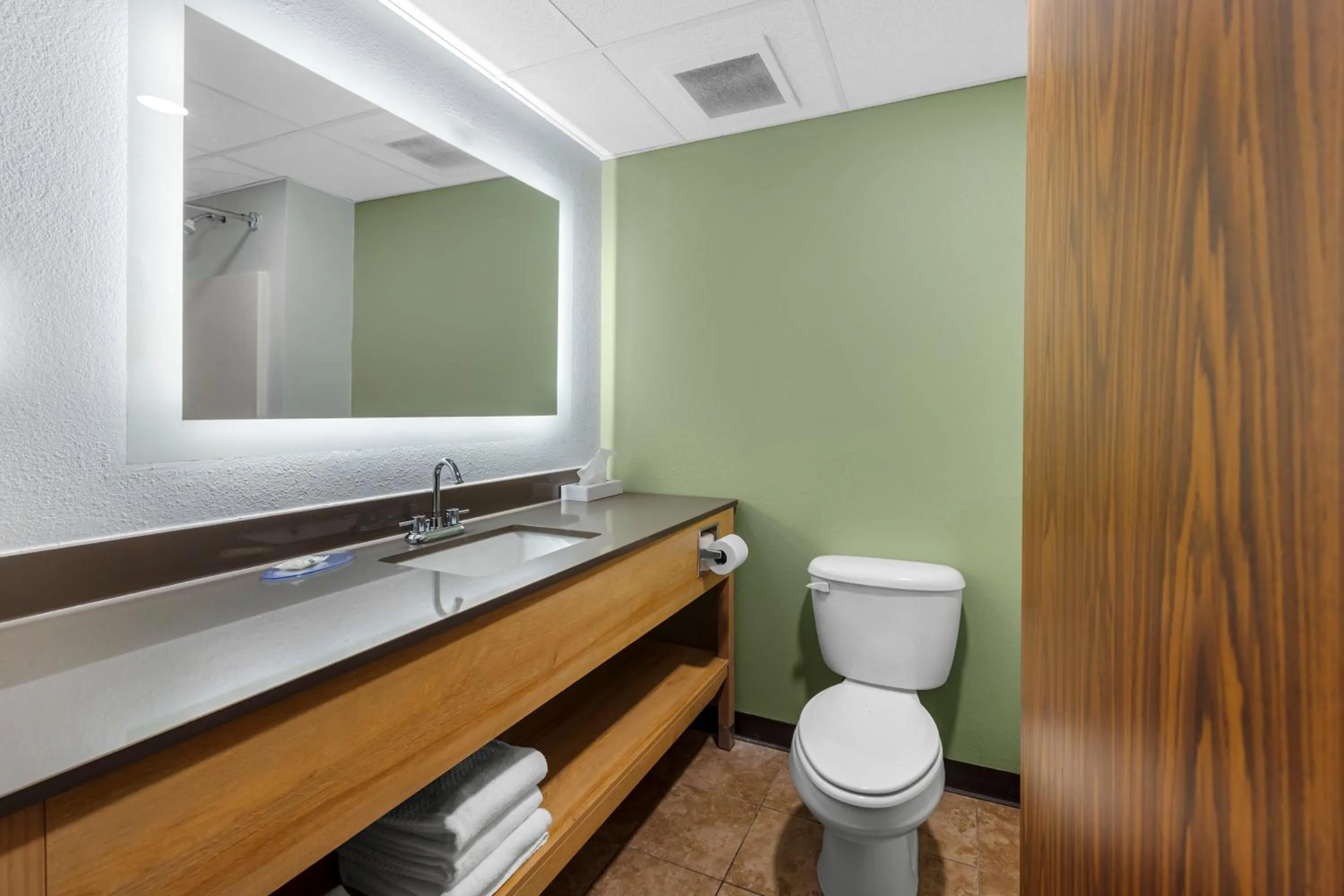 Toilet in Quality Inn & Suites Monterey I-40