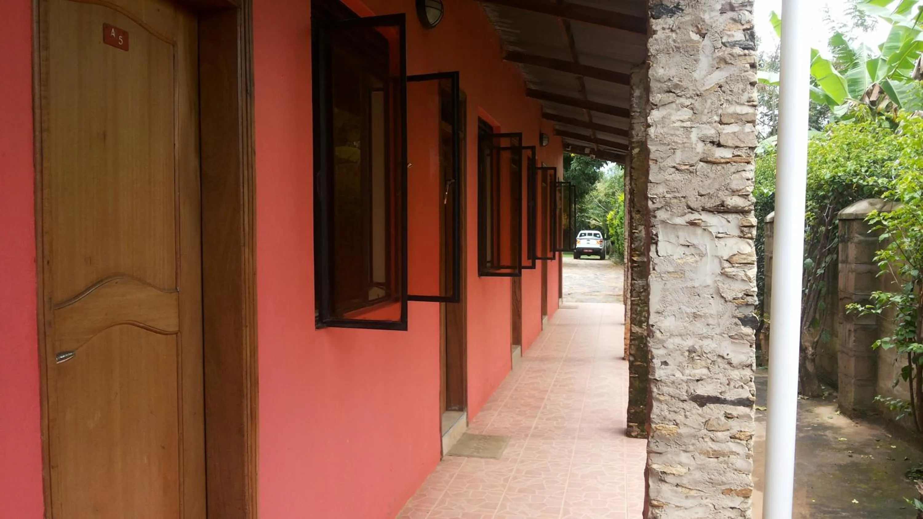 Balcony/Terrace in White Castle Hotel Arua