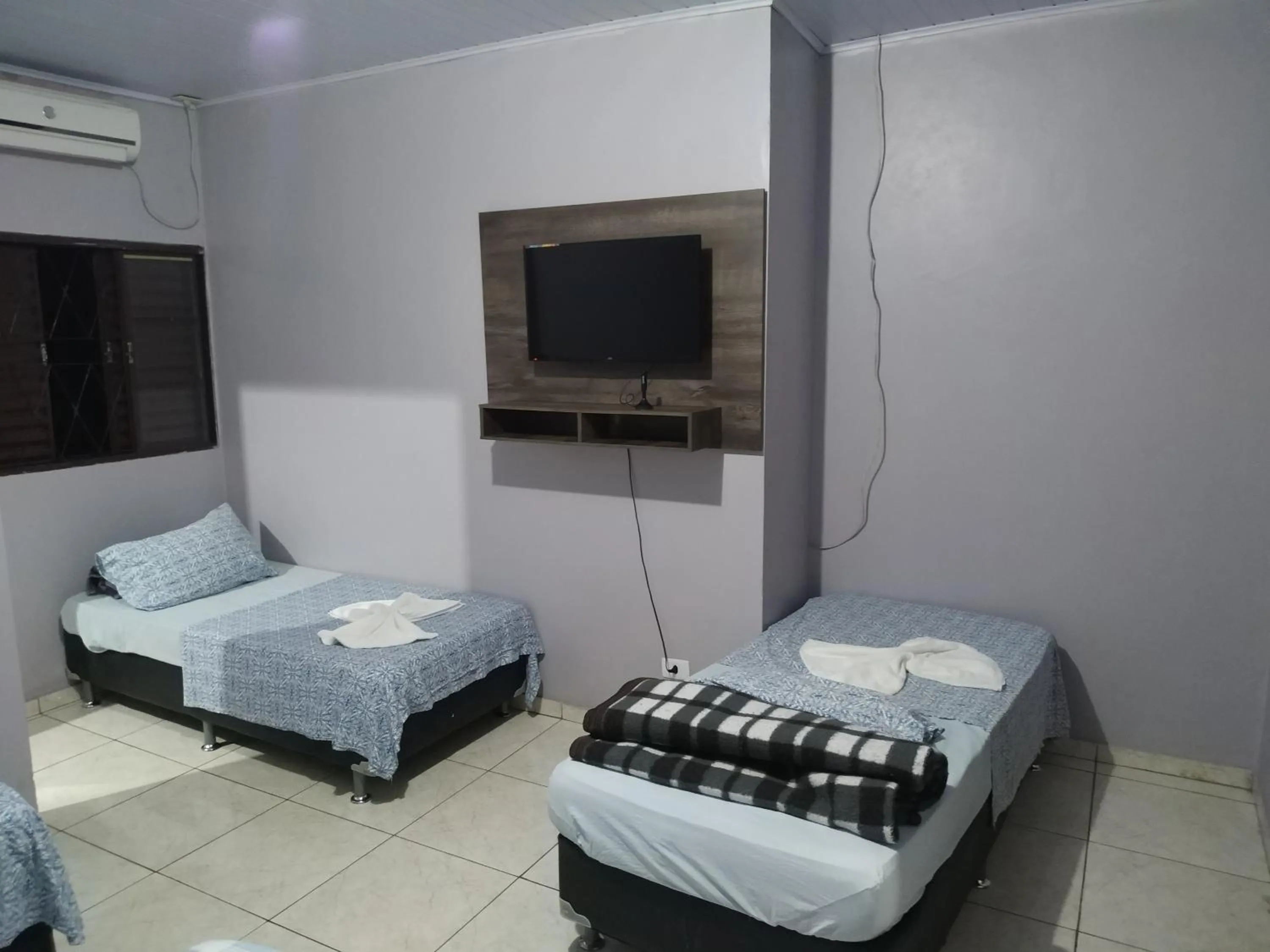 Bed in Hotel Sinhá Moça