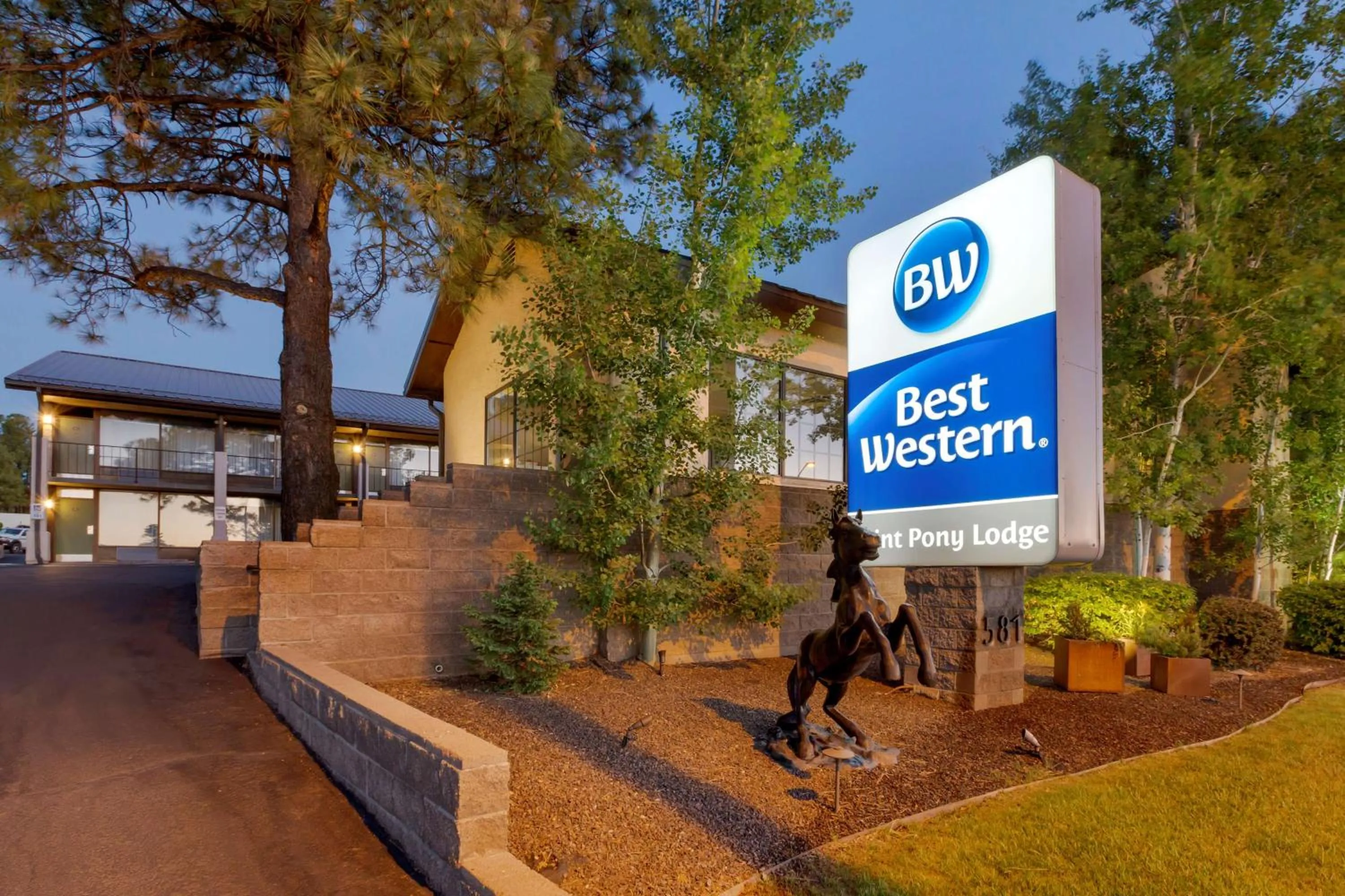 Property building in Best Western Paint Pony Lodge