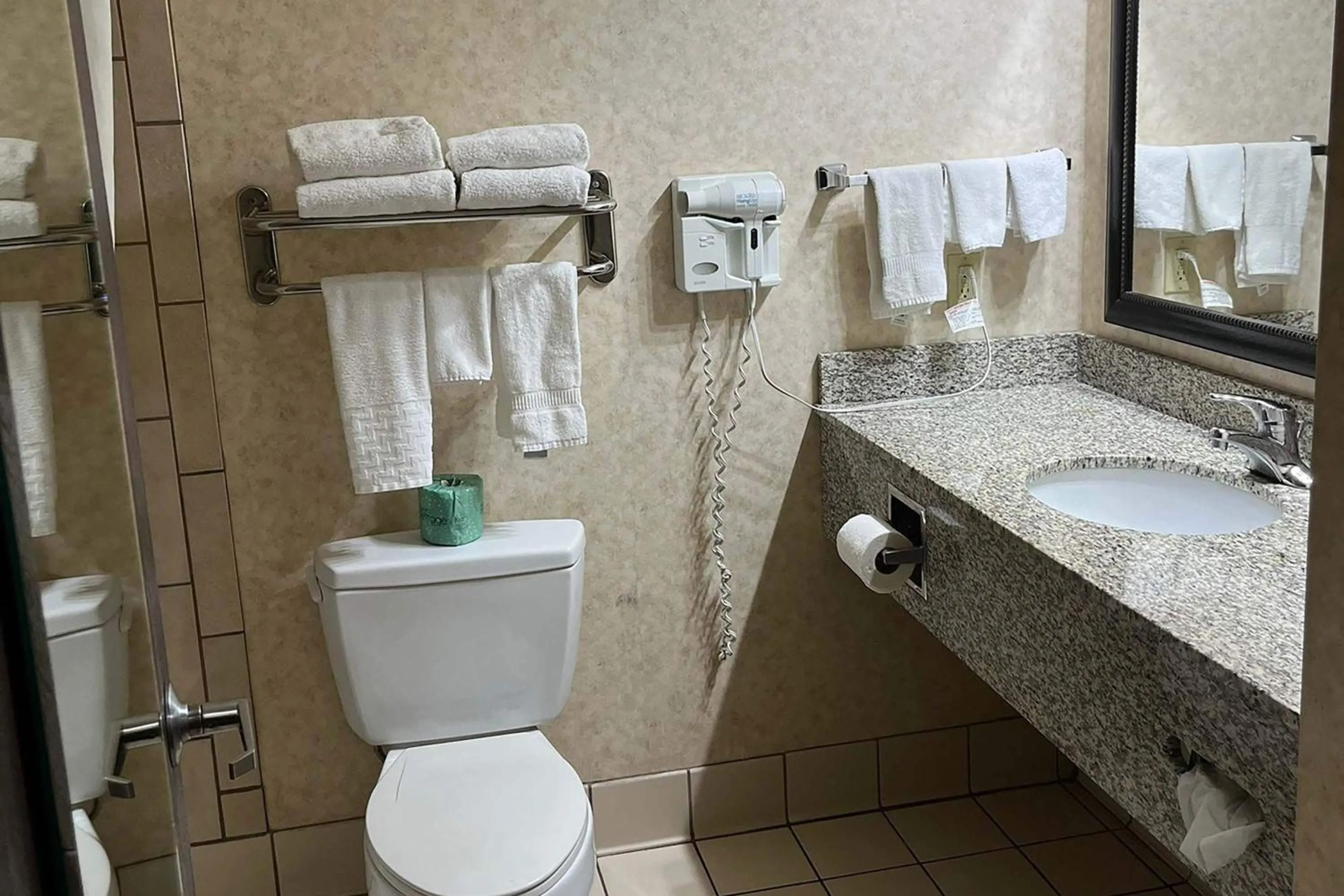 Bathroom in Days Inn by Wyndham Coffeyville, Kansas