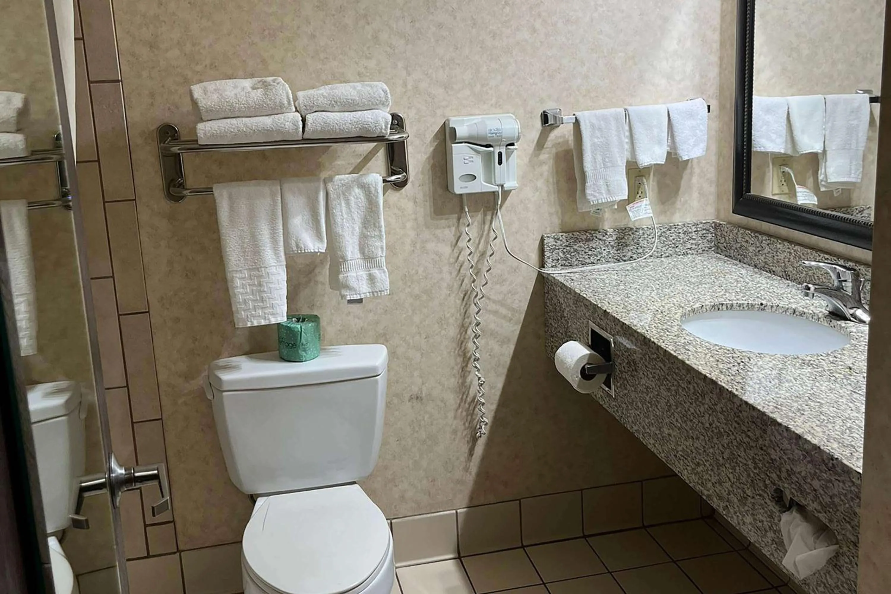Bathroom in SureStay Plus Hotel by Best Western Coffeyville