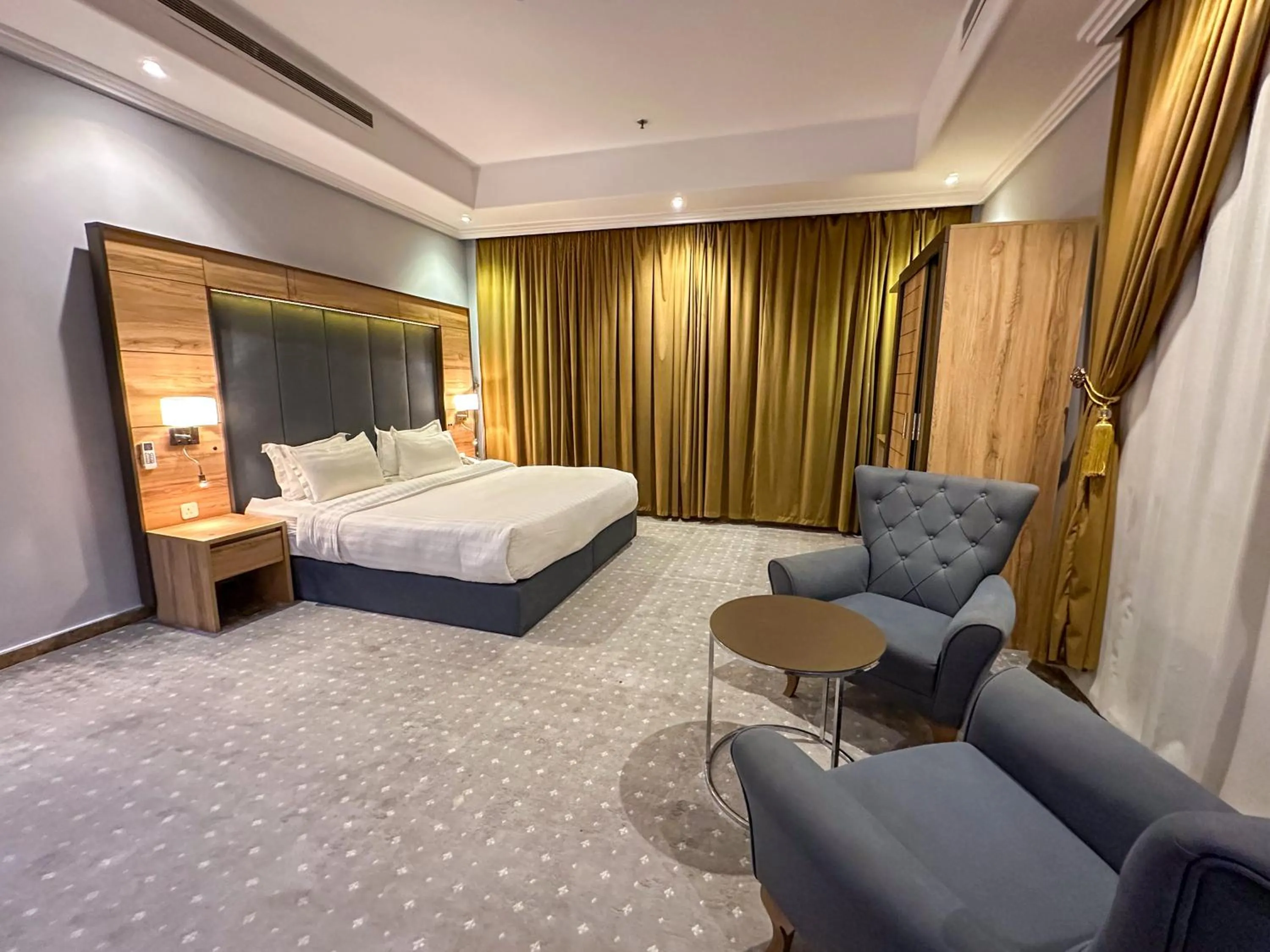 Bed in لافنت بارك للشقق المخدومة - إقتصادي