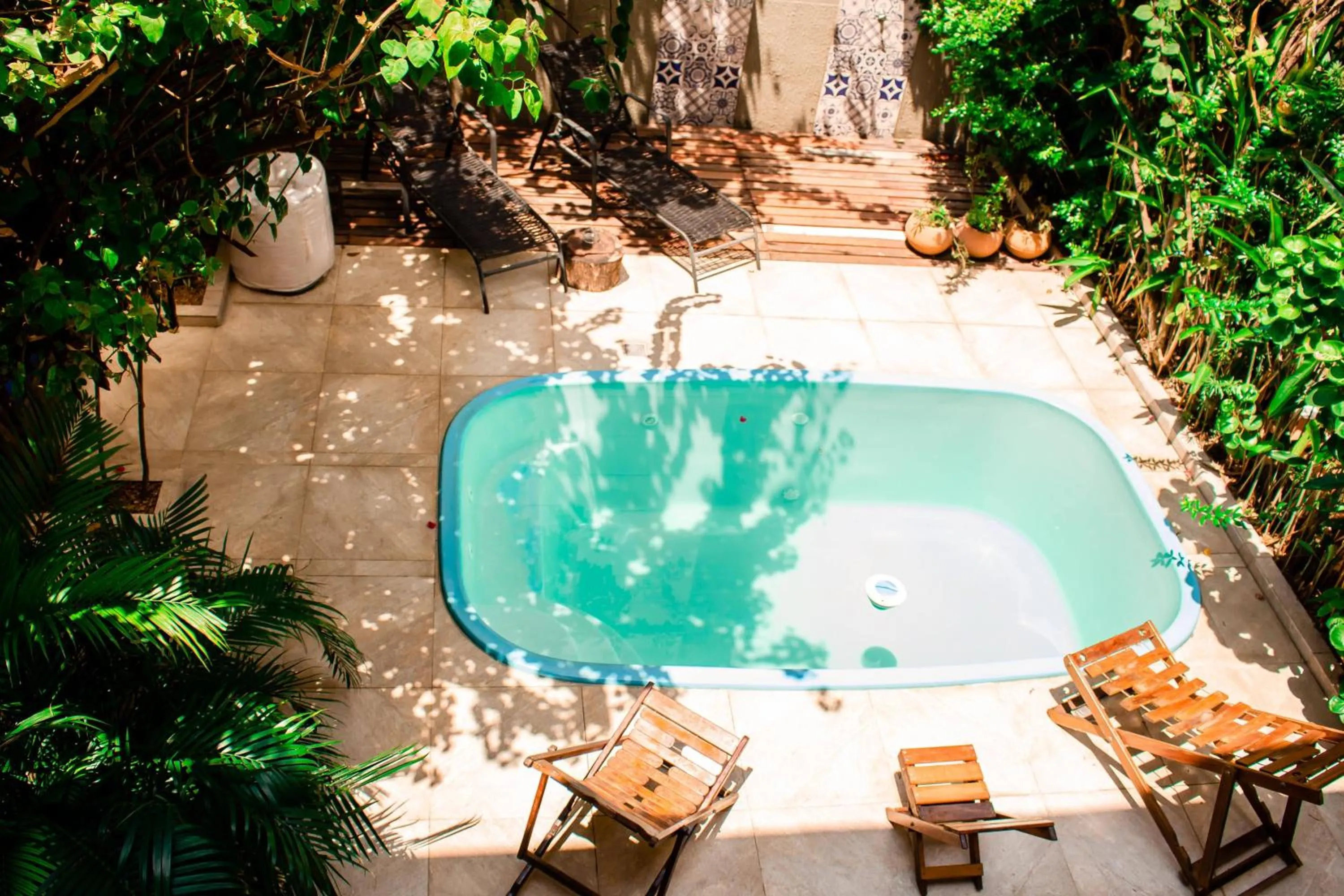 Pool view in Casa Perpetua Hotel D Charm