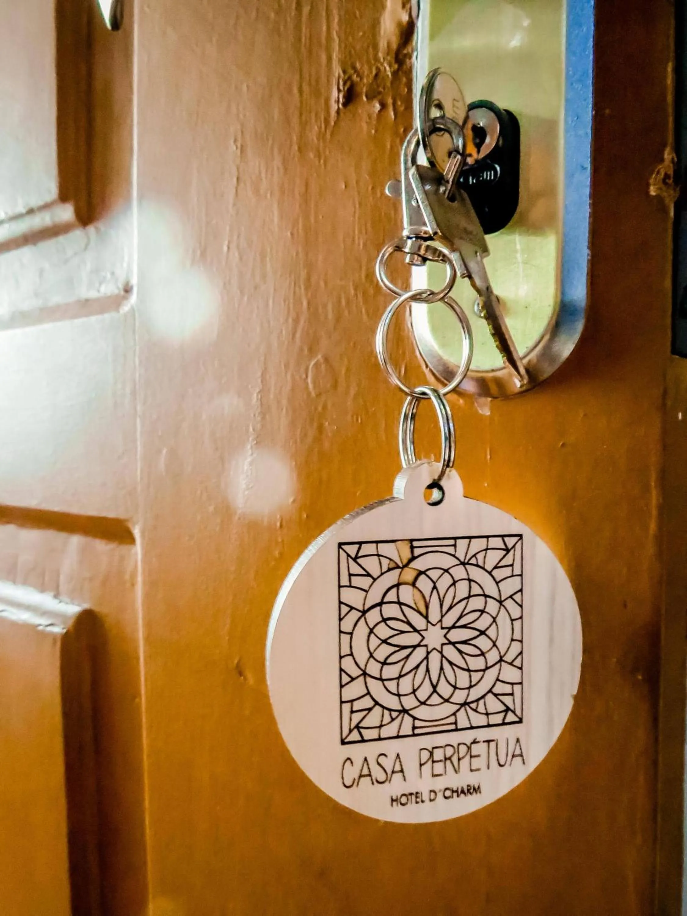 Decorative detail in Casa Perpetua Hotel D Charm