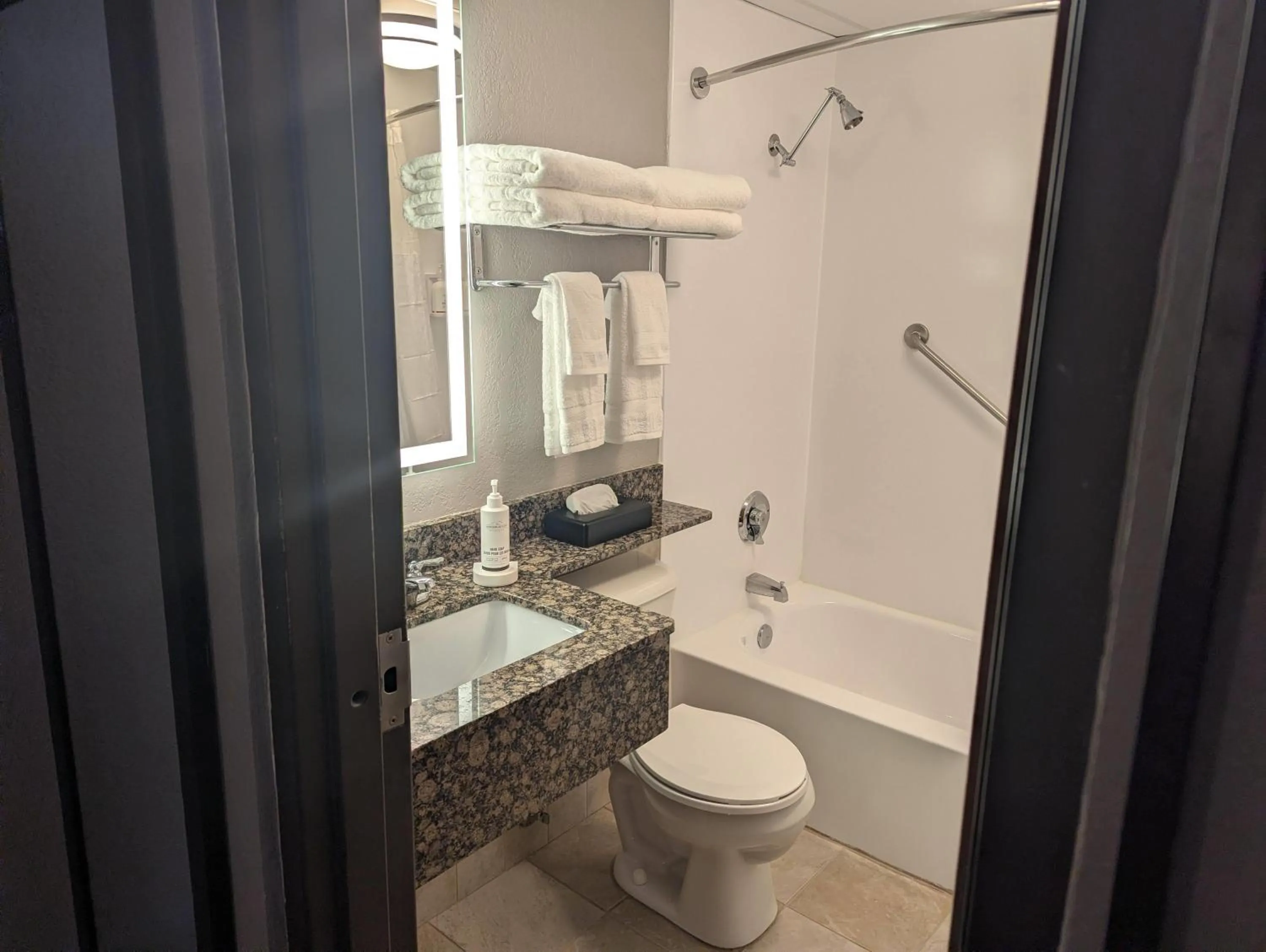 Bathroom in AmericInn by Wyndham St. Peter