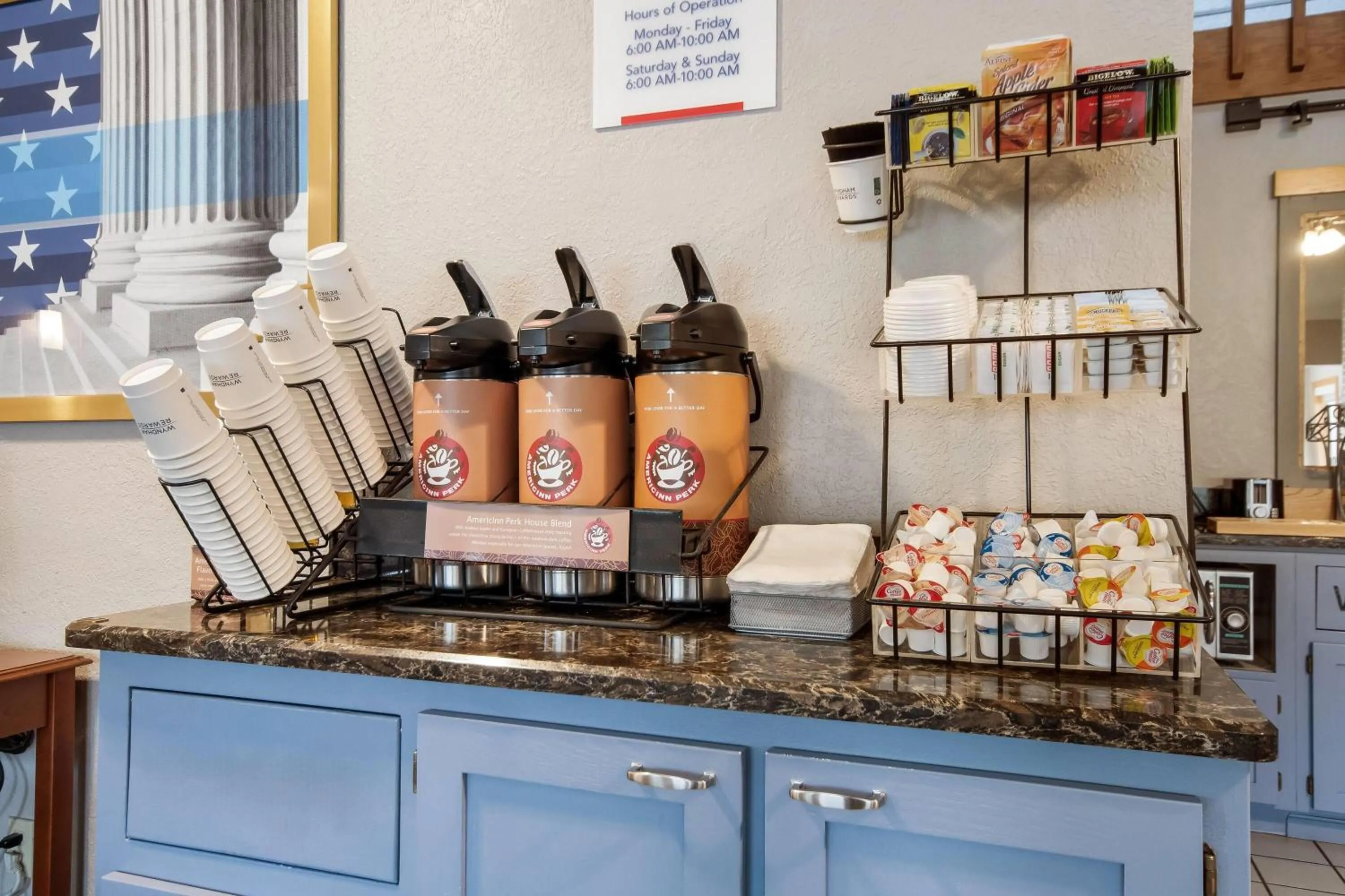 Restaurant/places to eat in AmericInn by Wyndham St. Peter