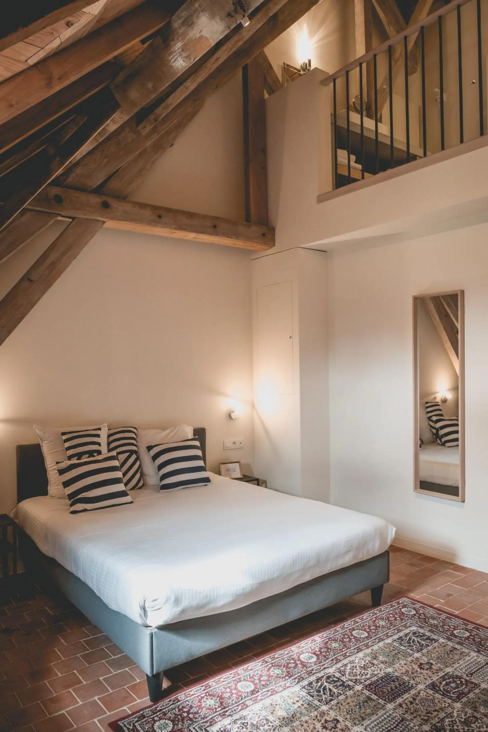 Bed in Colonie 7 - Gastenkamers