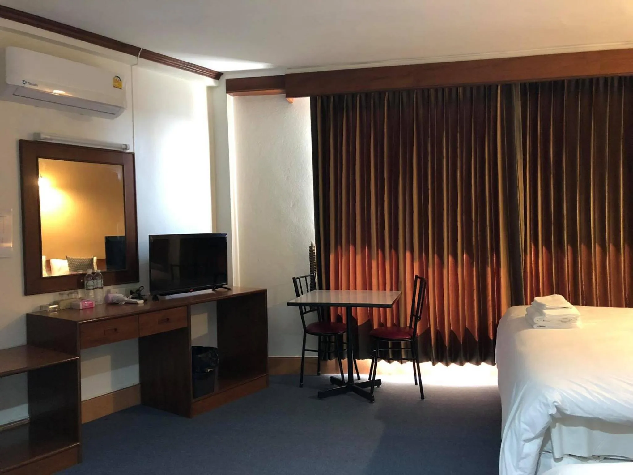 Bed in Betong Hill Hotel โรงแรมเบตง ฮิลล์