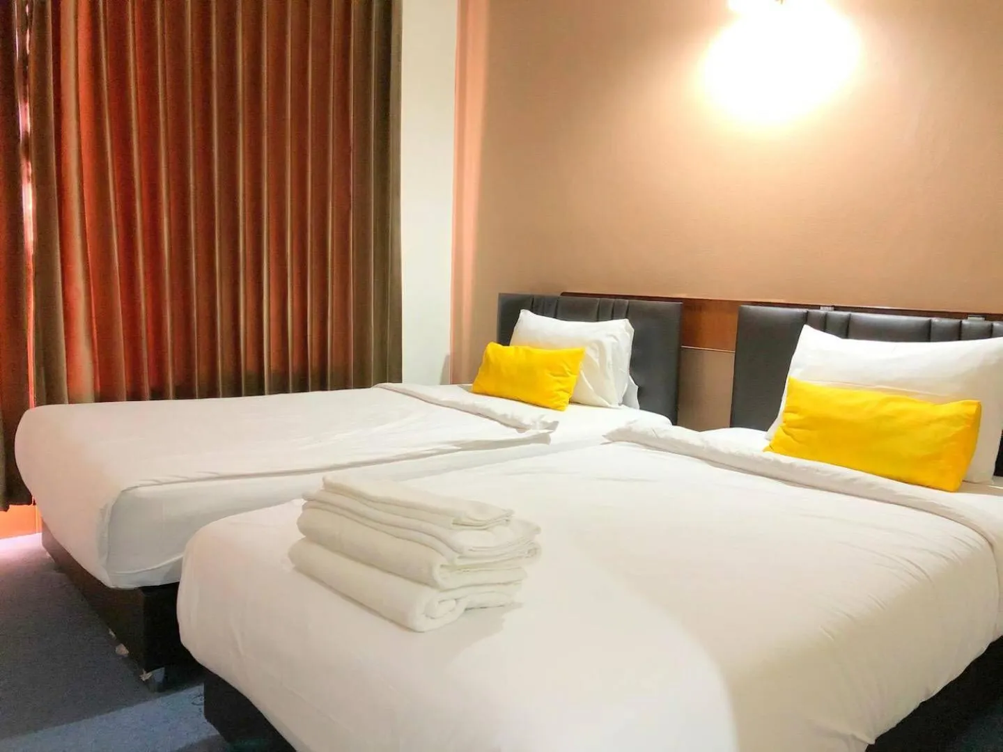 Bed in Betong Hill Hotel โรงแรมเบตง ฮิลล์