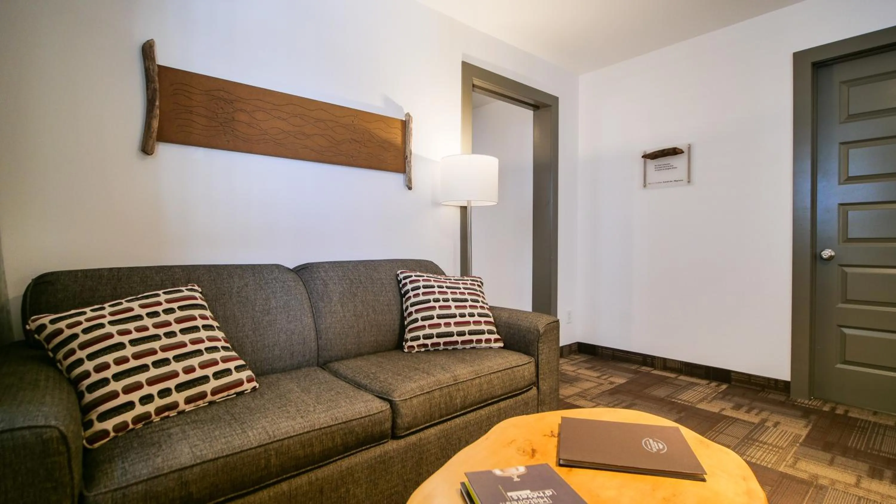 Seating area in Manoir Belle Plage