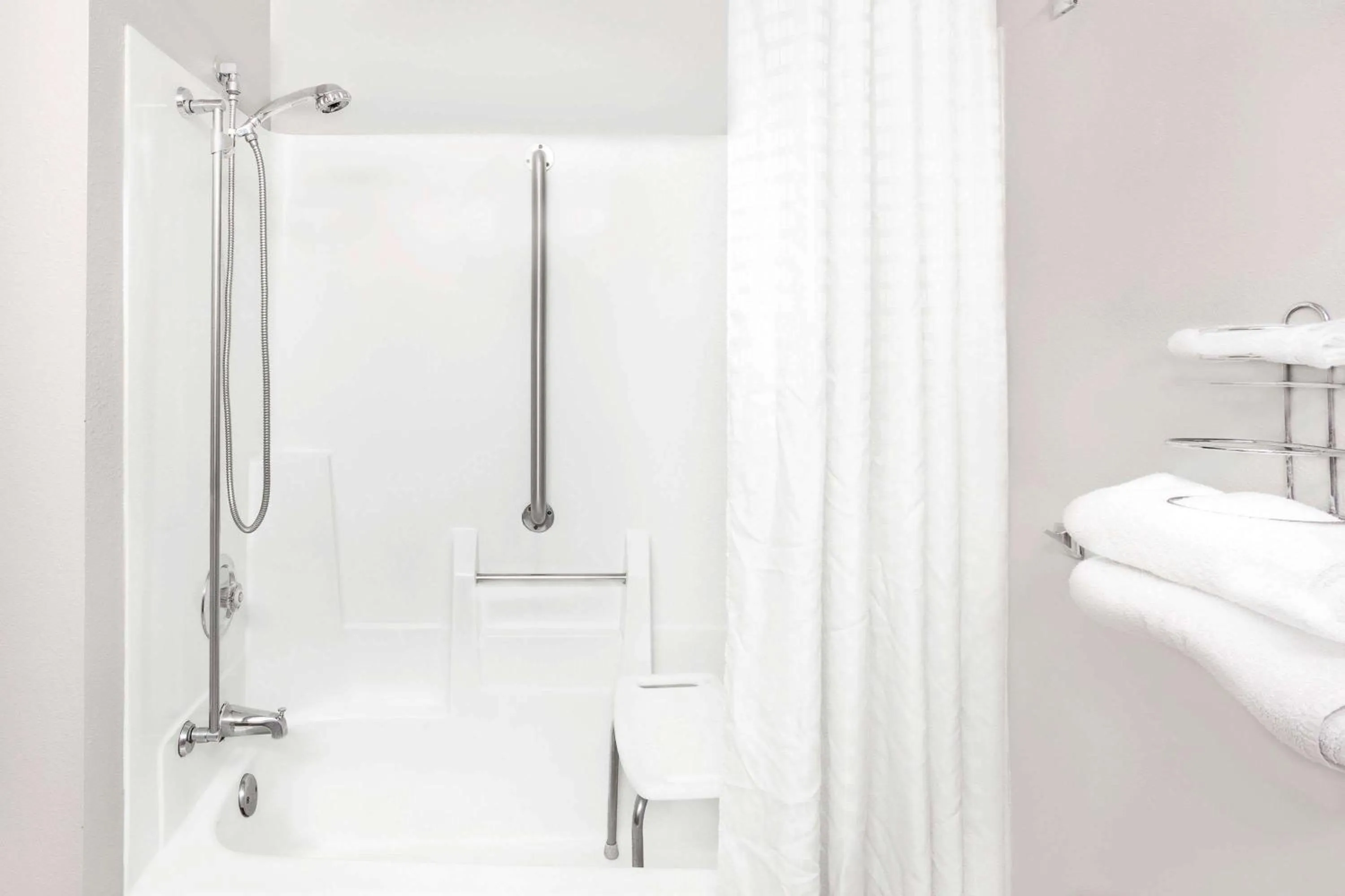 Bathroom in Super 8 by Wyndham Beaver Dam