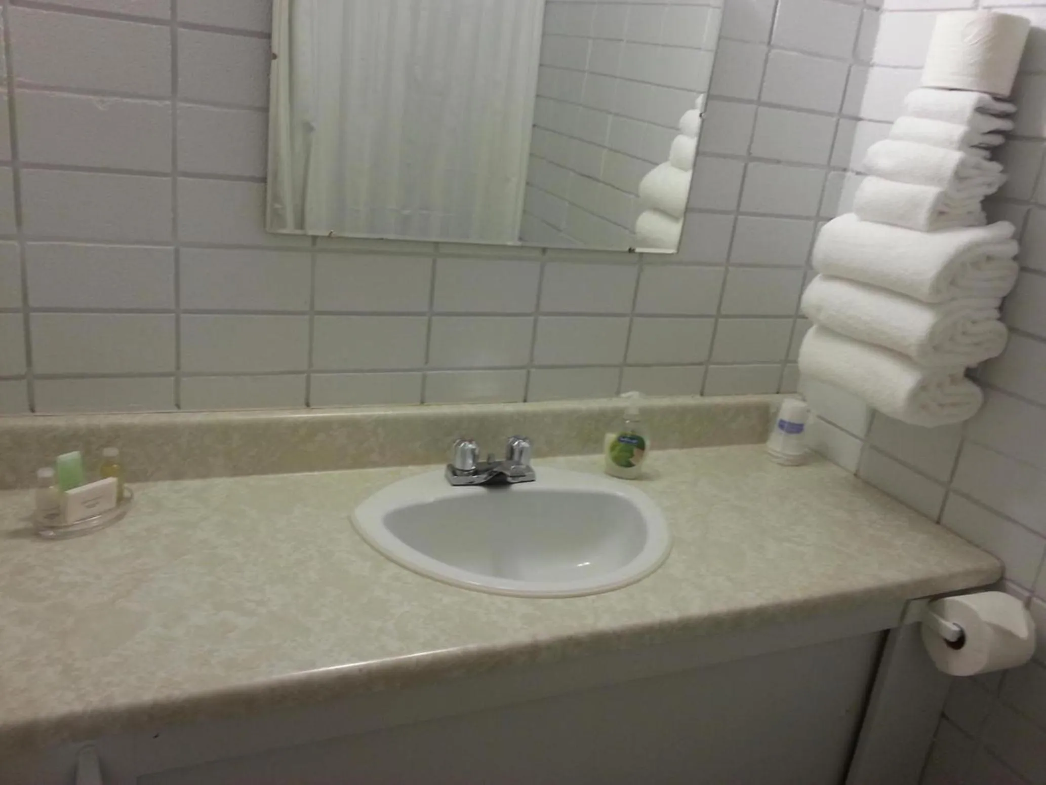 Bathroom in Maple Leaf Motel Emerson