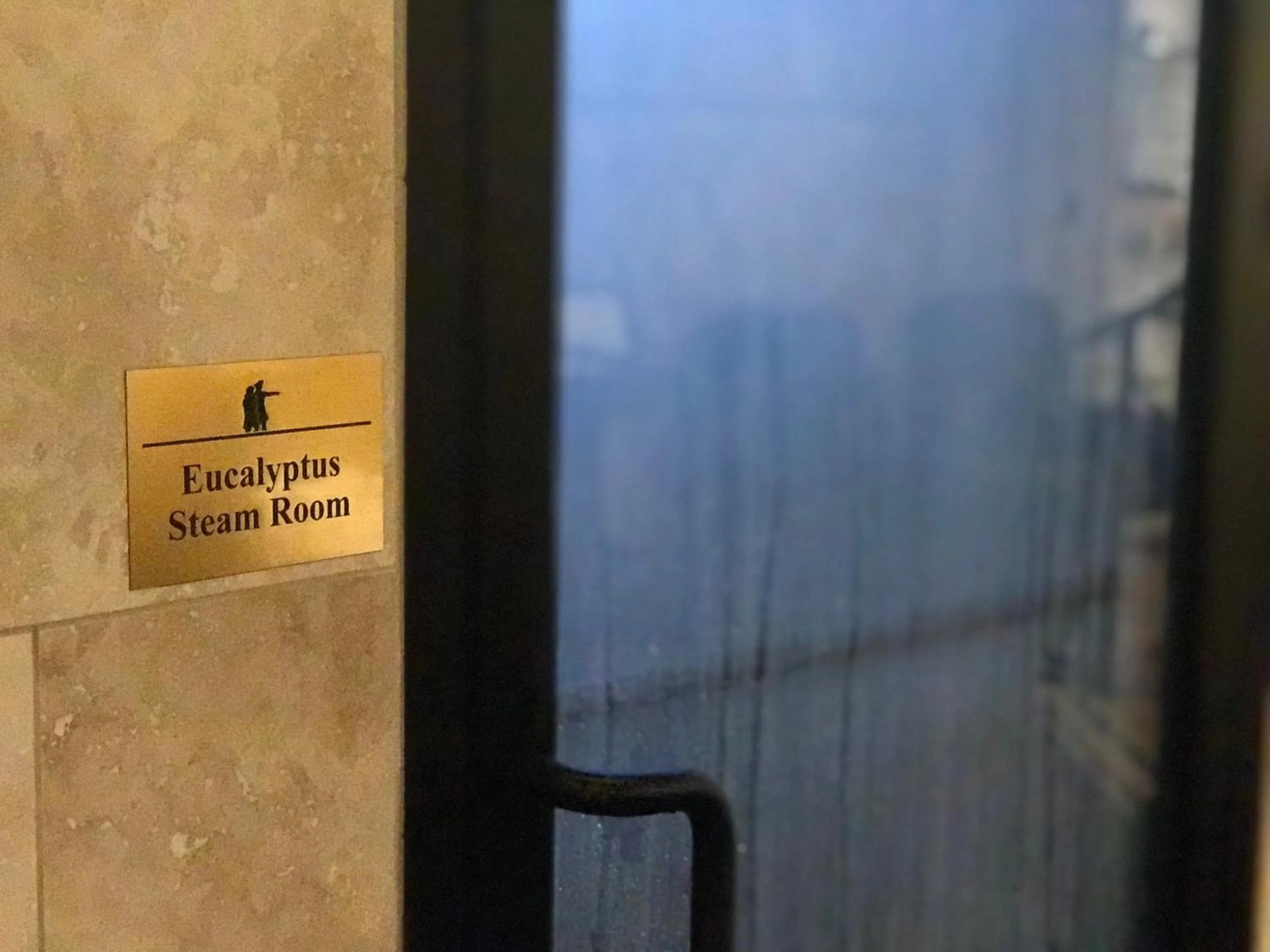 Steam room in Lewis & Clark Motel - Bozeman