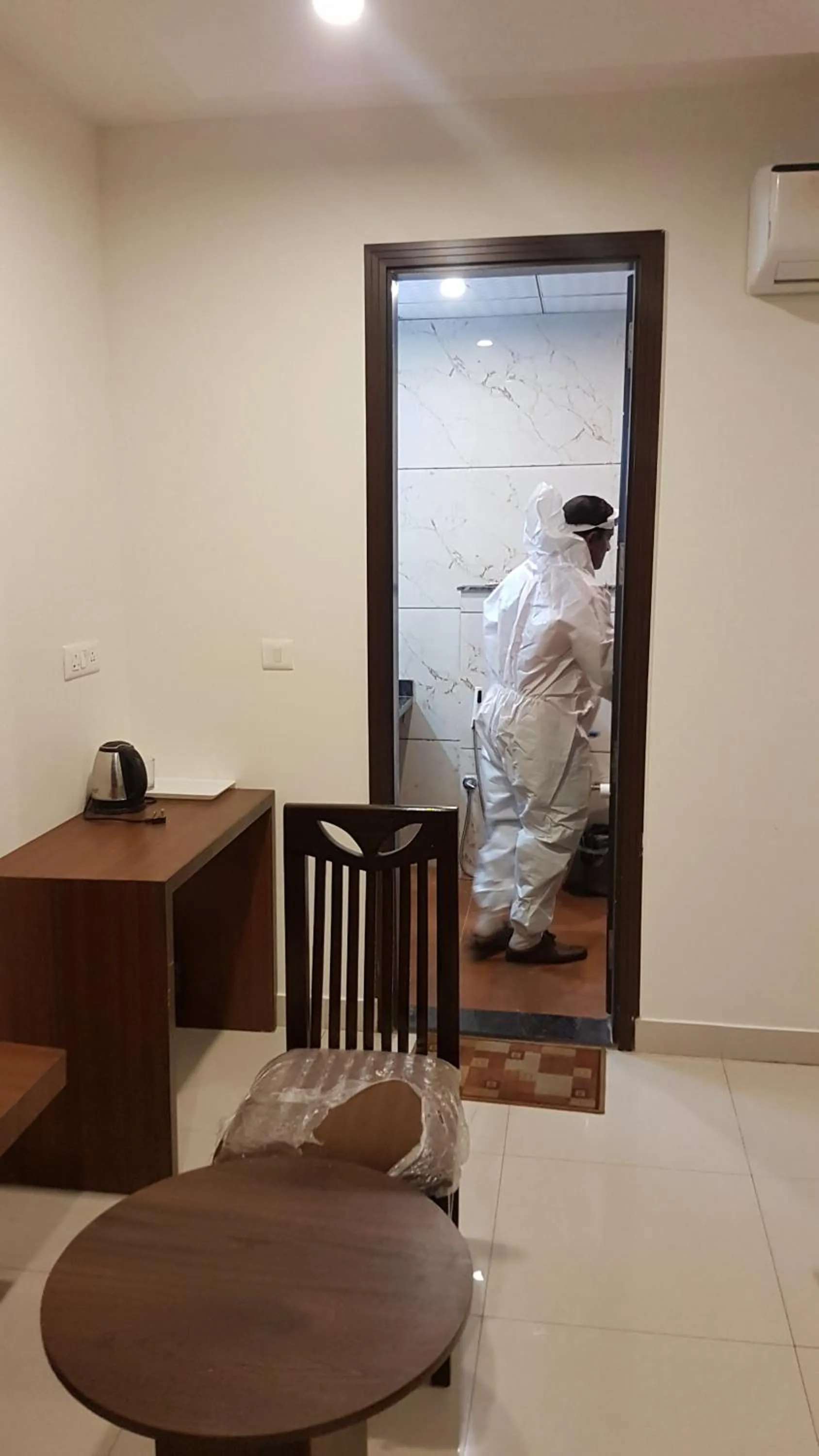 Bathroom in Hotel Aakash Residency