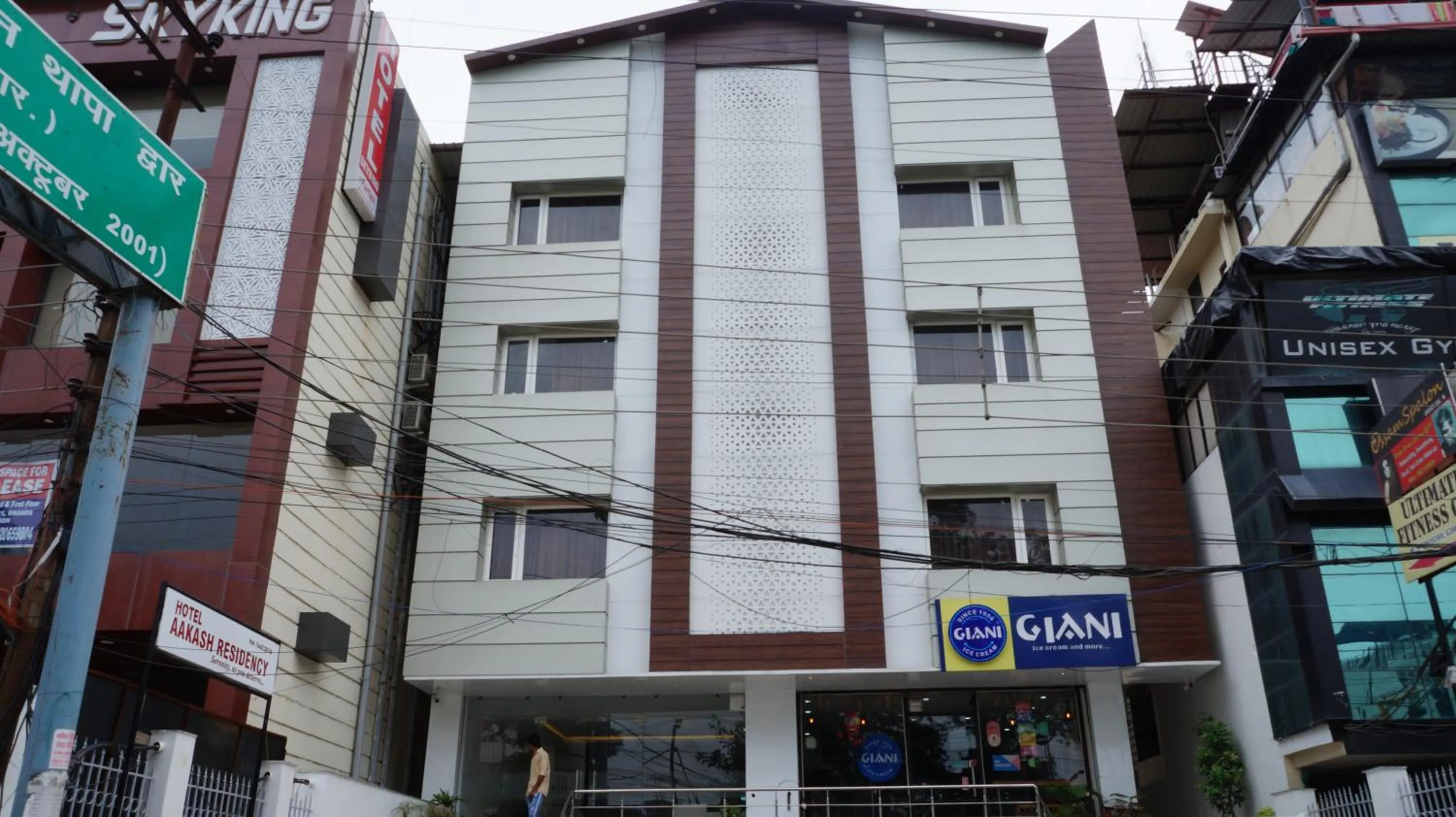 Property building in Hotel Aakash Residency