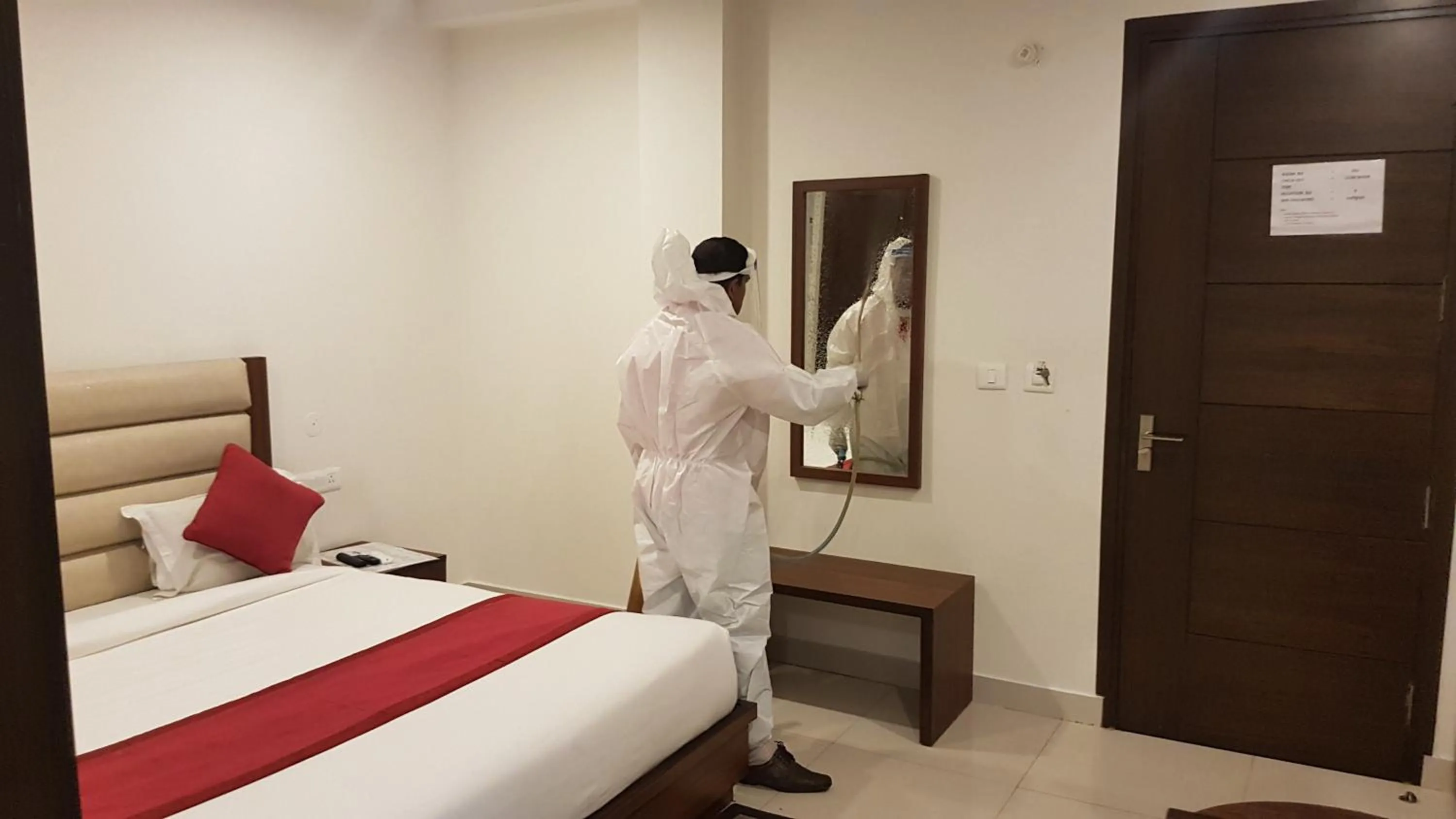 Photo of the whole room in Hotel Aakash Residency