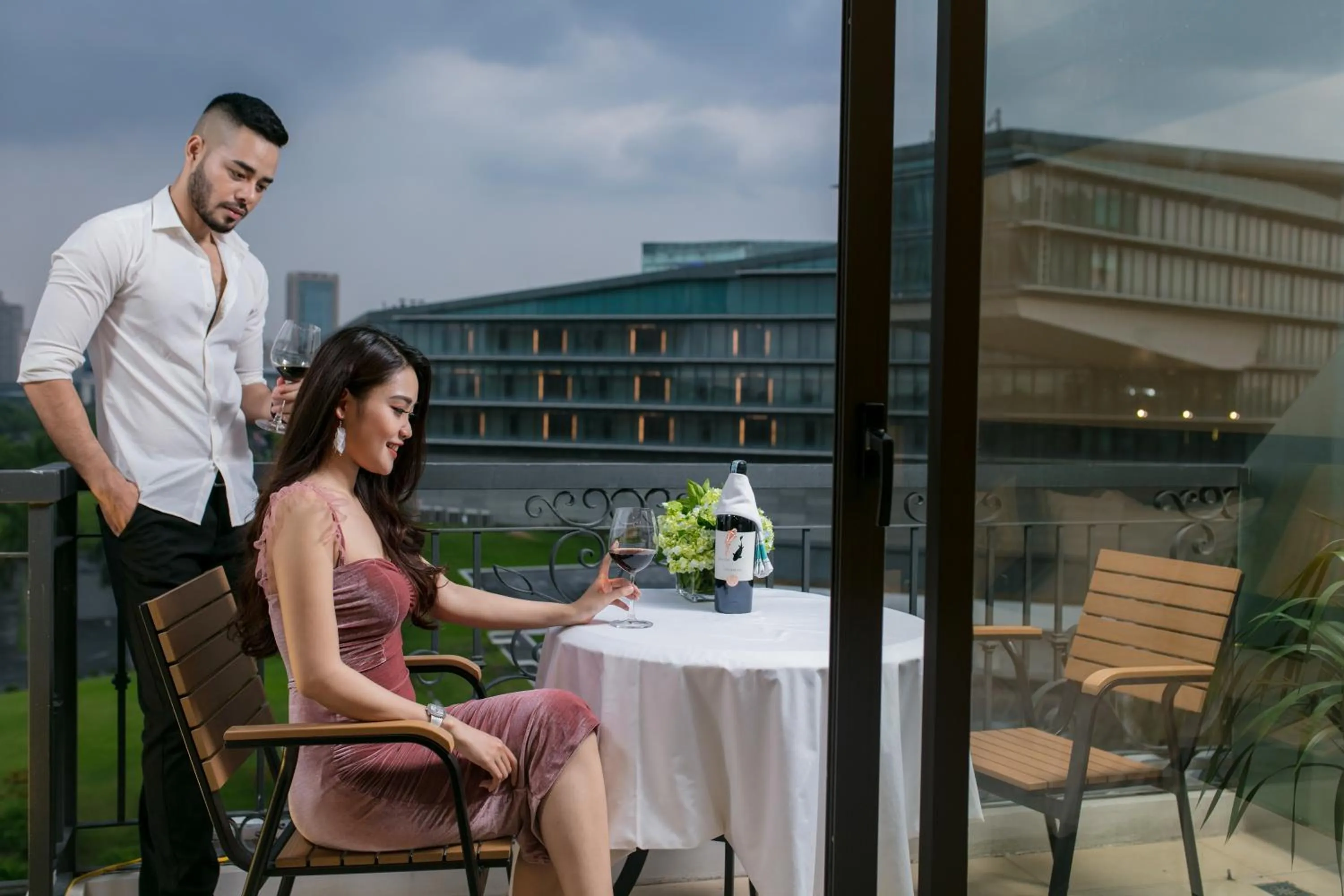 Balcony/Terrace in Marina Hotel Ha Noi