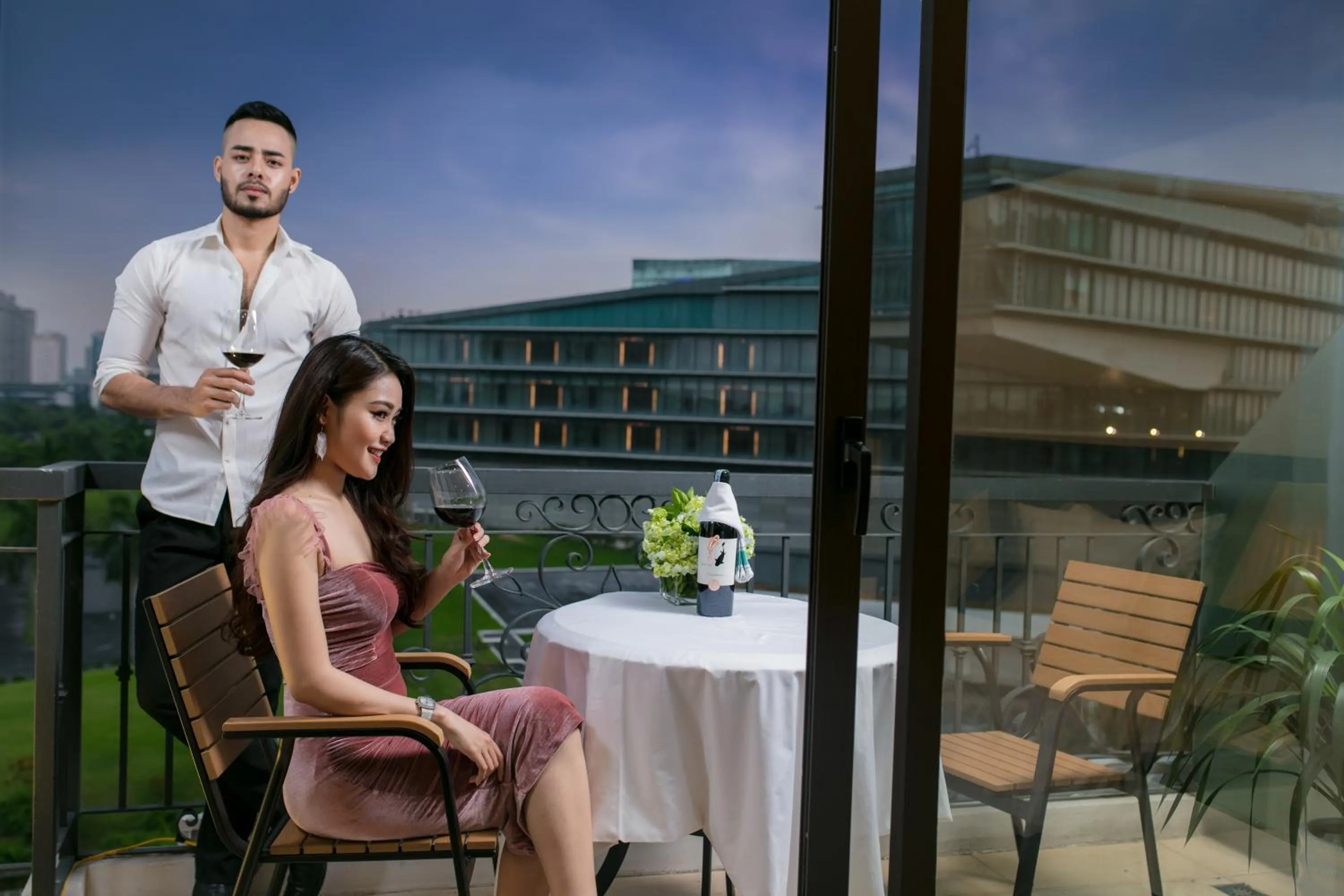 Balcony/Terrace in Marina Hotel Ha Noi