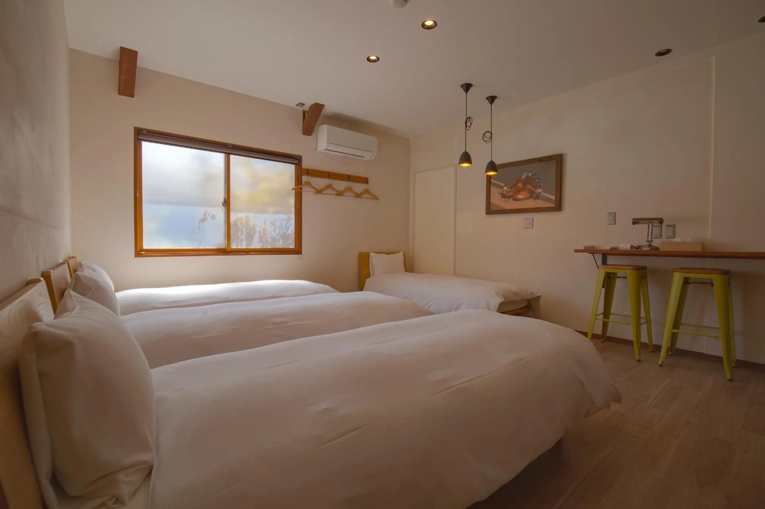 Bedroom, Bed in cafe&stay CASTANA