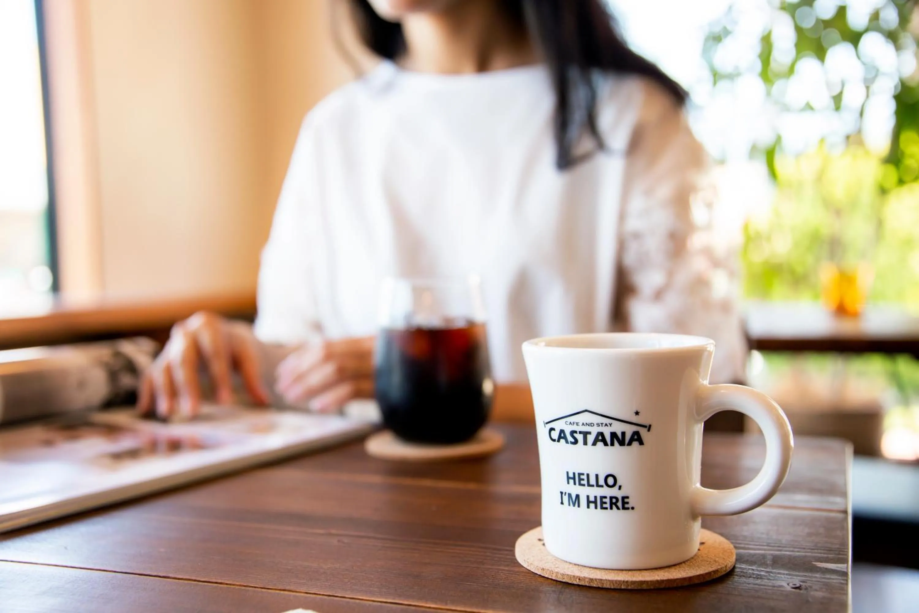 Coffee/tea facilities in cafe&stay CASTANA