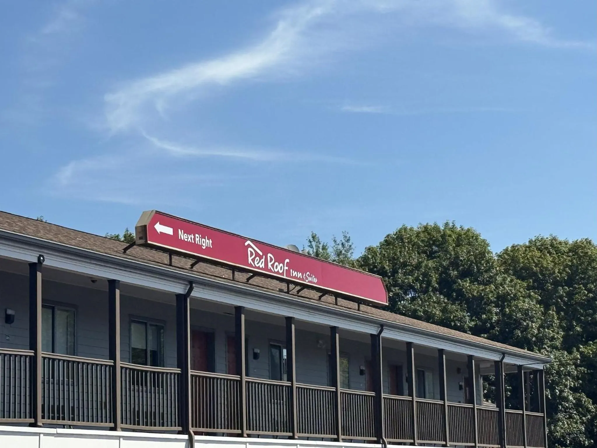 Property building in Red Roof Inn & Suites Swansea