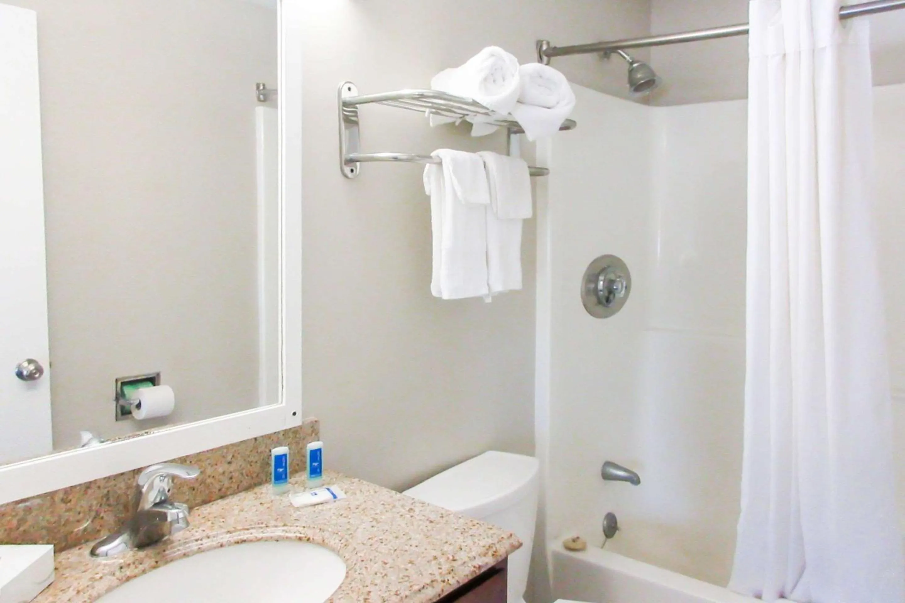 Bathroom in Rodeway Inn Swansea - Somerset