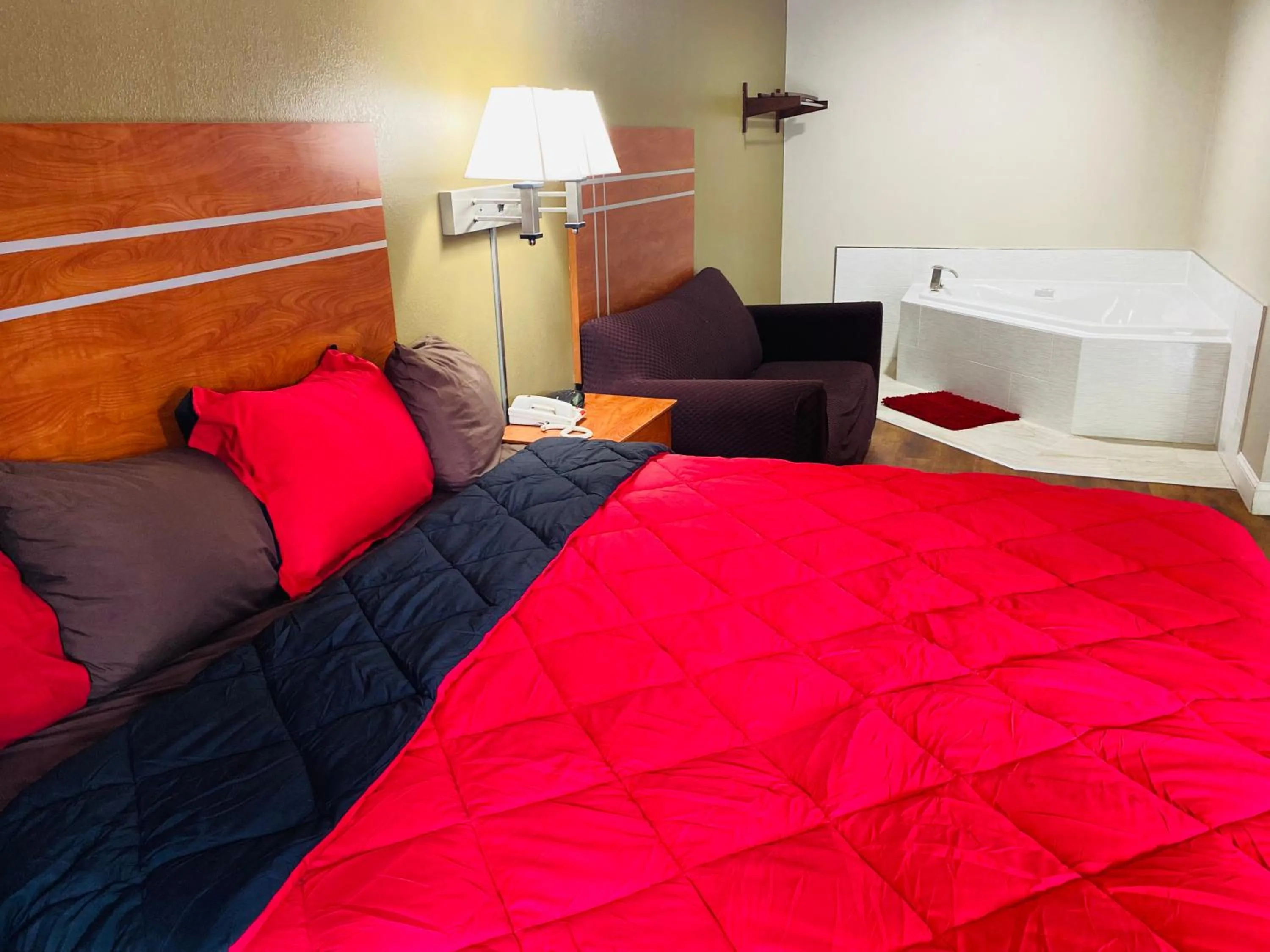 Bed in Rodeway Inn Swansea - Somerset