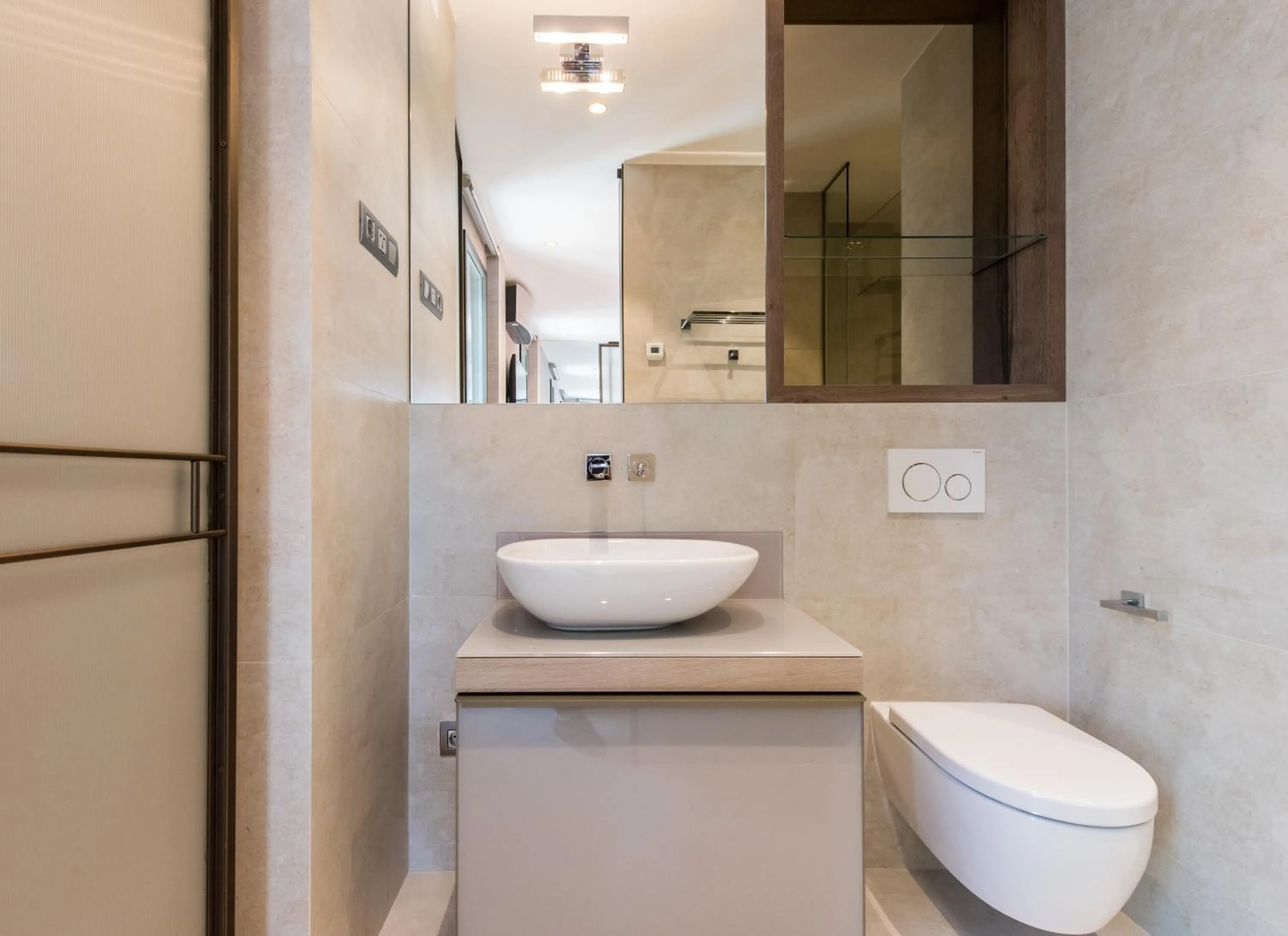 Bathroom in The Garden Suites