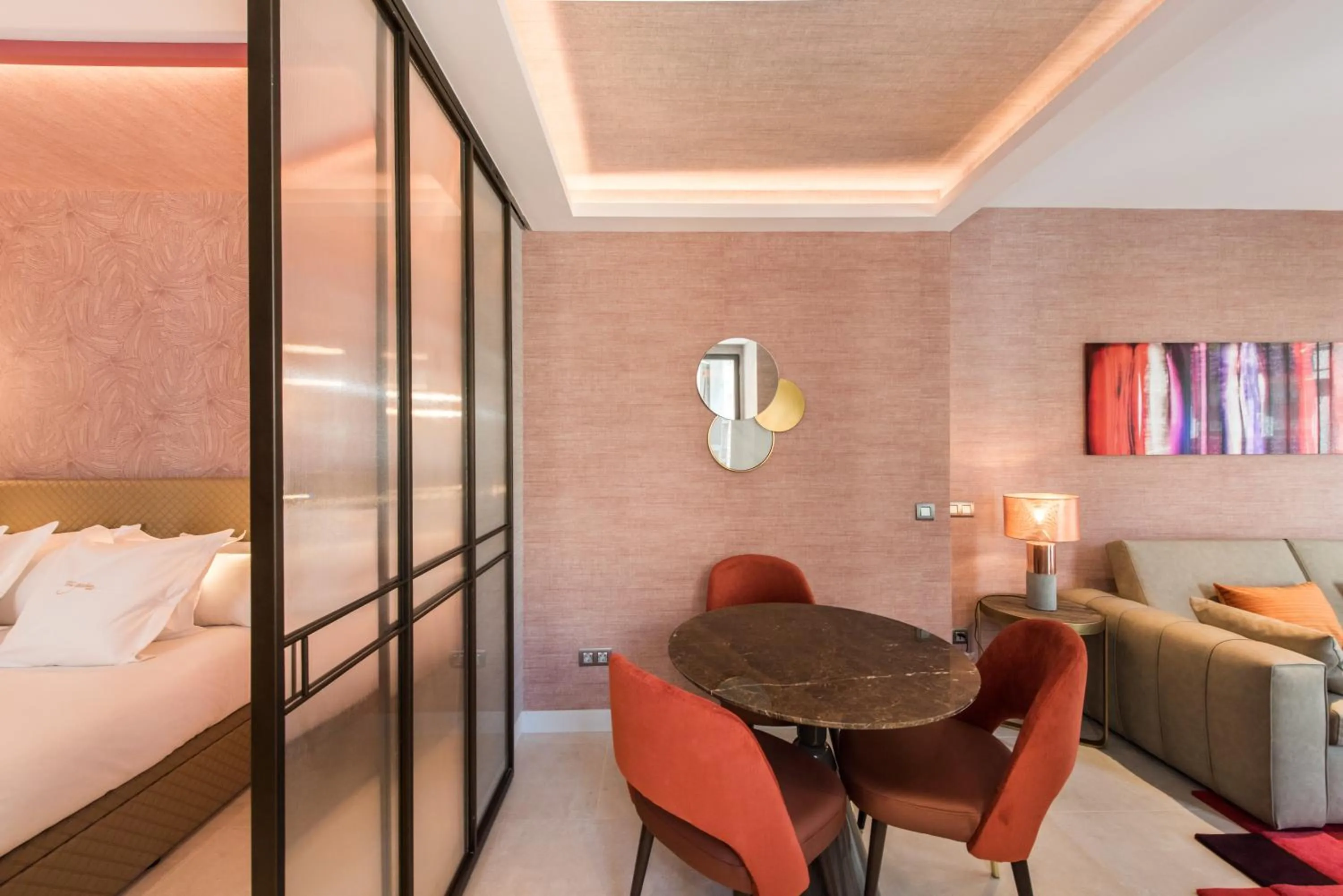 Photo of the whole room, Bed in The Garden Suites