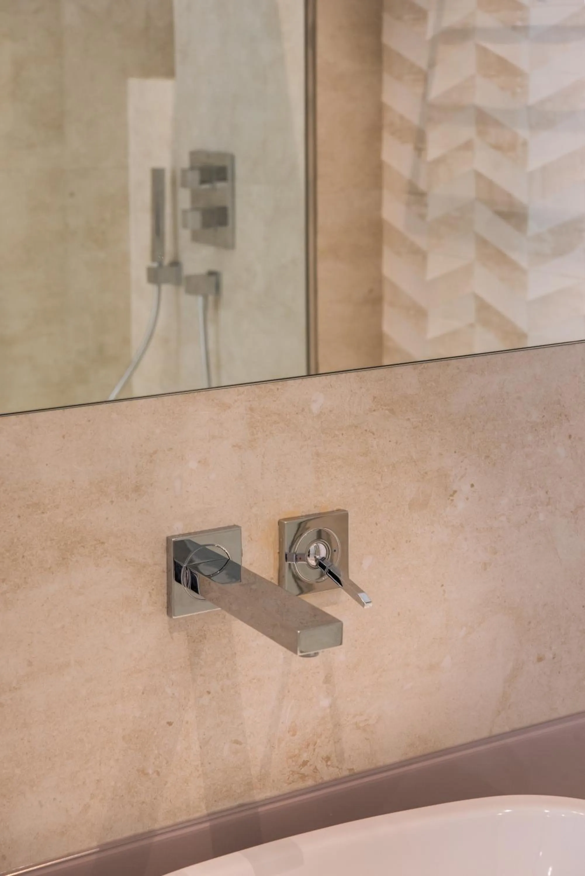 Bathroom in The Garden Suites