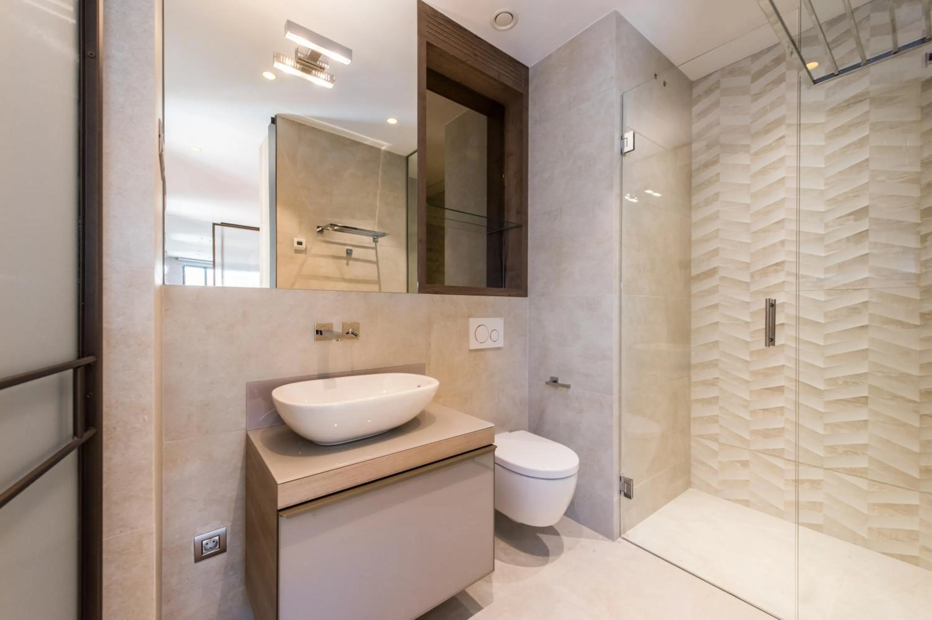 Bathroom in The Garden Suites