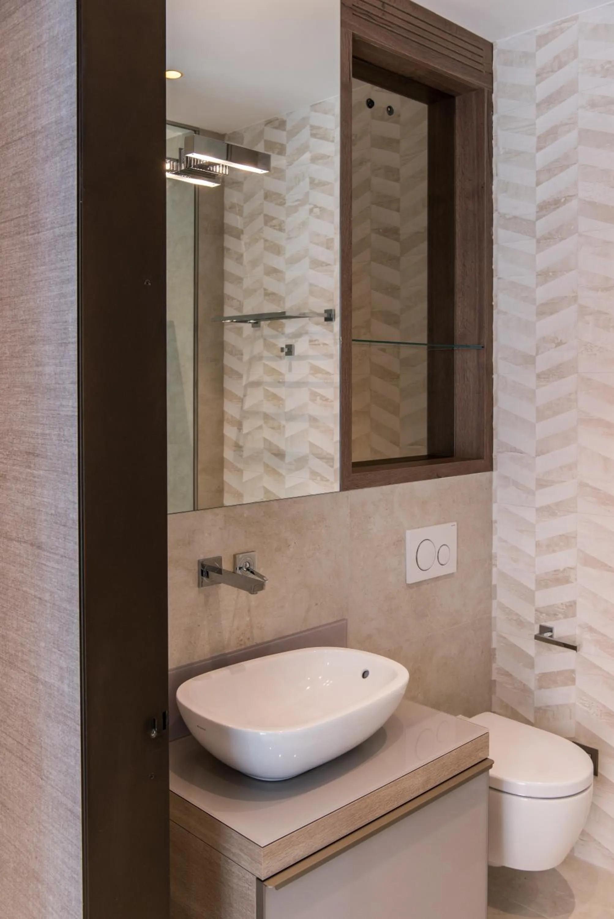 Bathroom in The Garden Suites