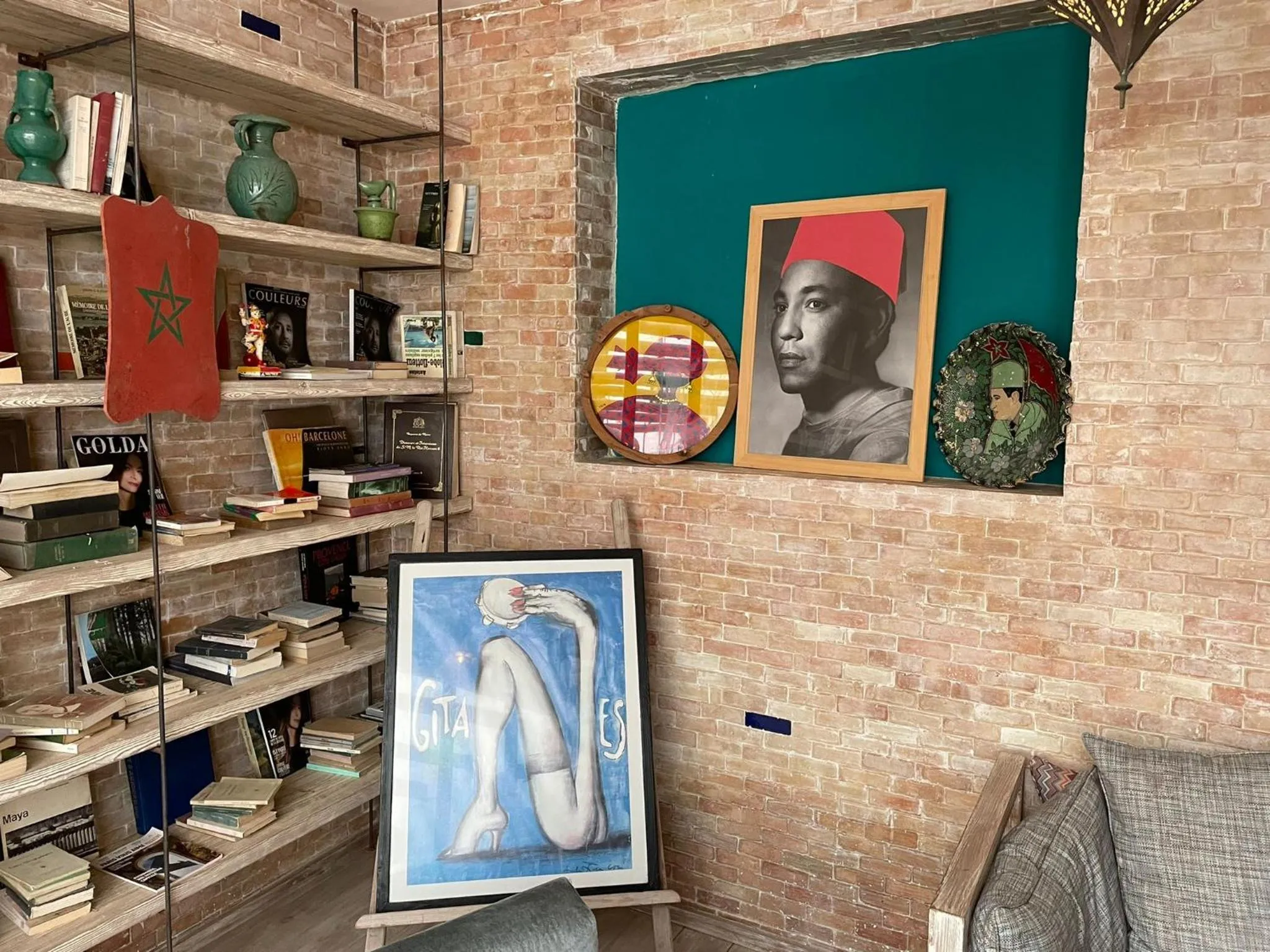 Decorative detail in Mama Souiri Hotel