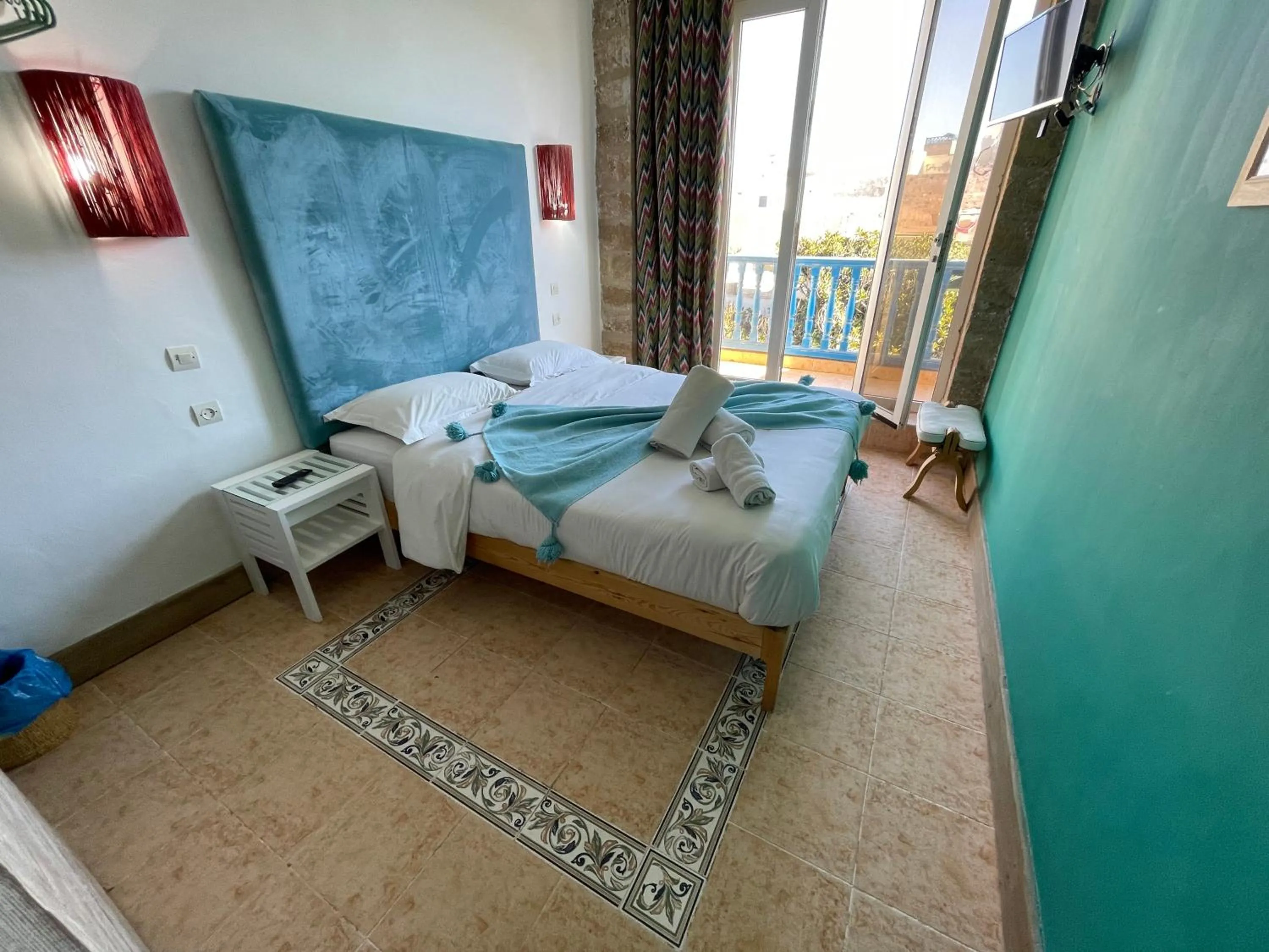 Photo of the whole room, Bed in Mama Souiri Hotel