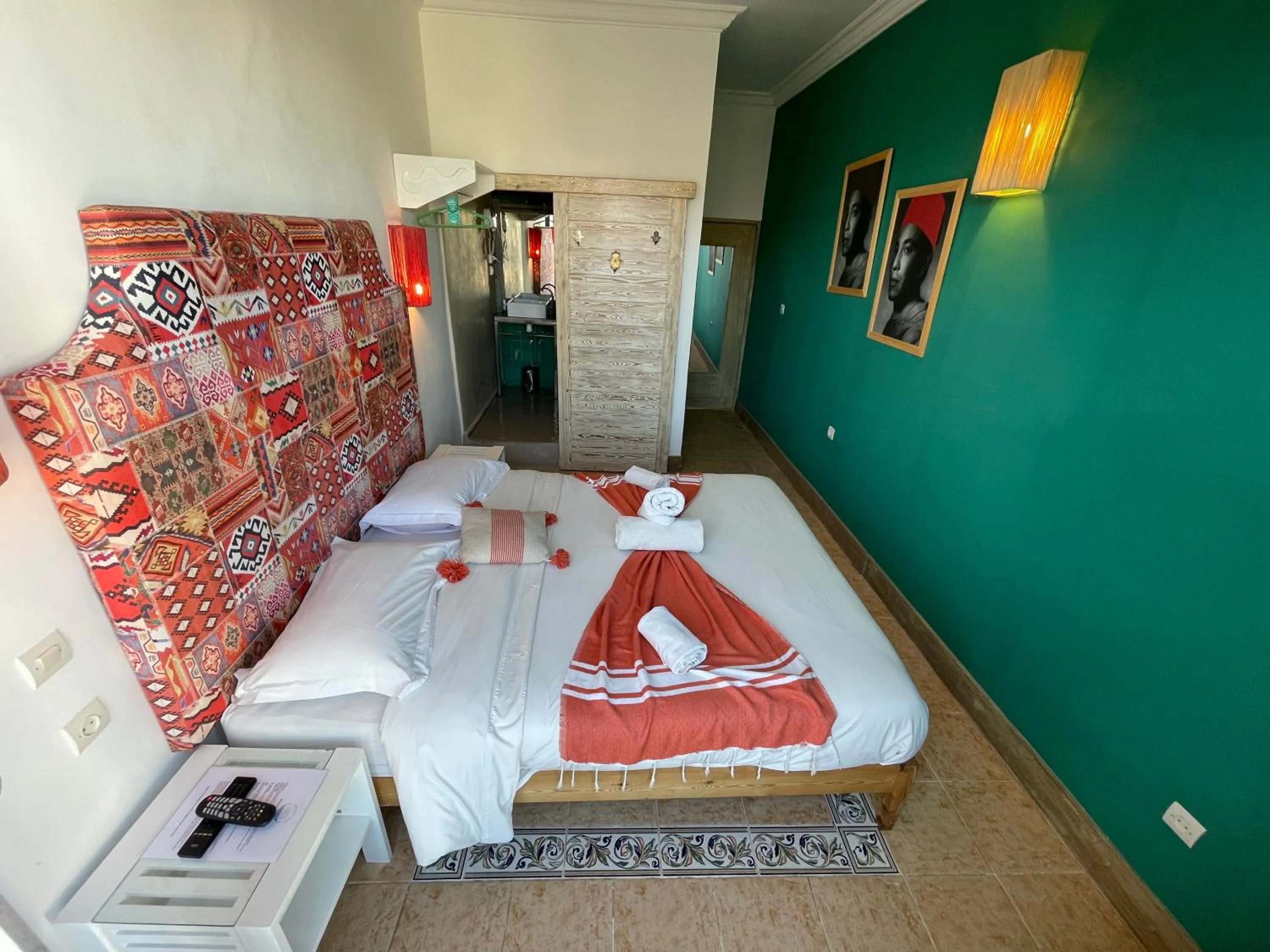 Photo of the whole room, Bed in Mama Souiri Hotel