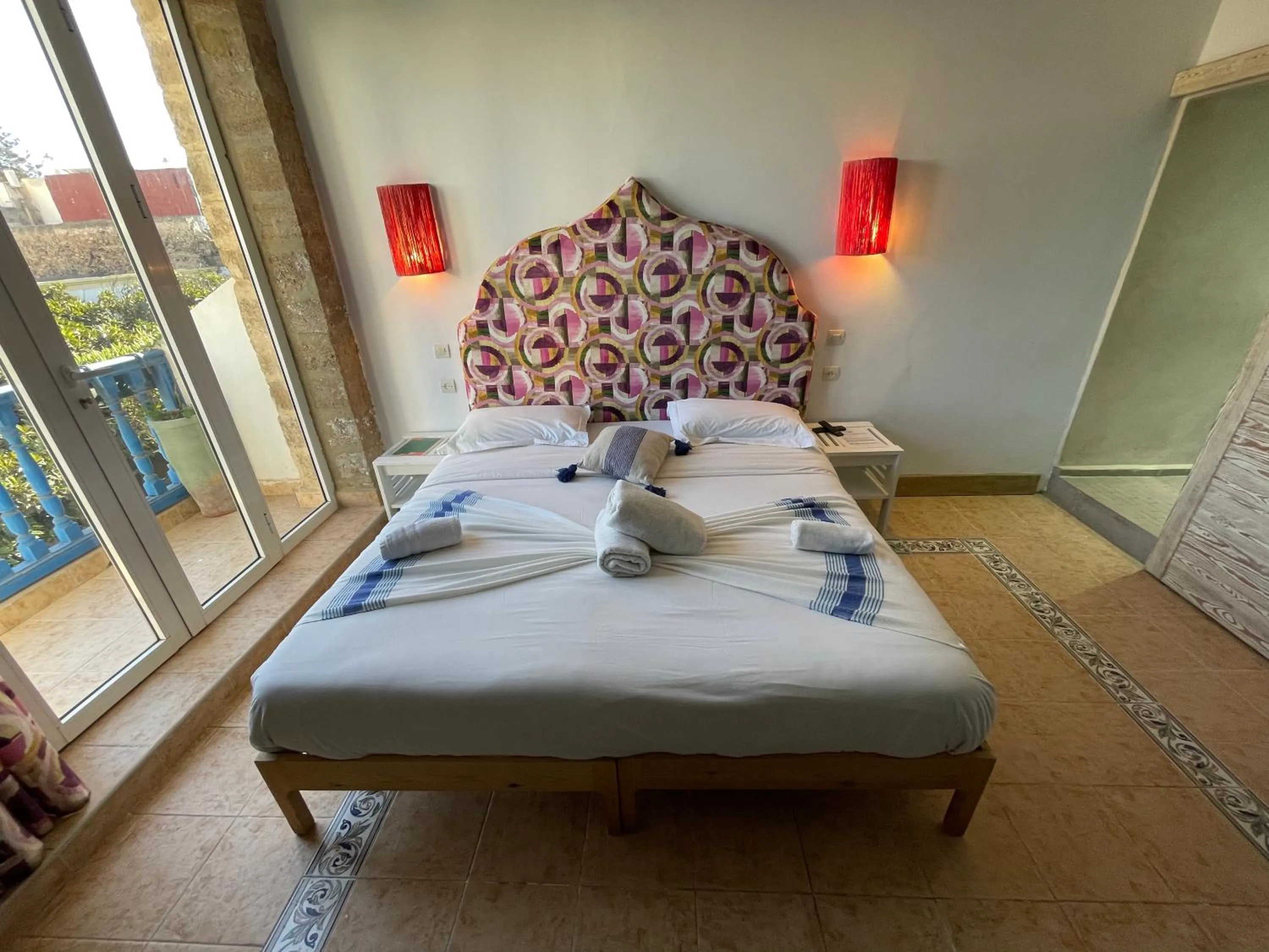 Photo of the whole room, Bed in Mama Souiri Hotel